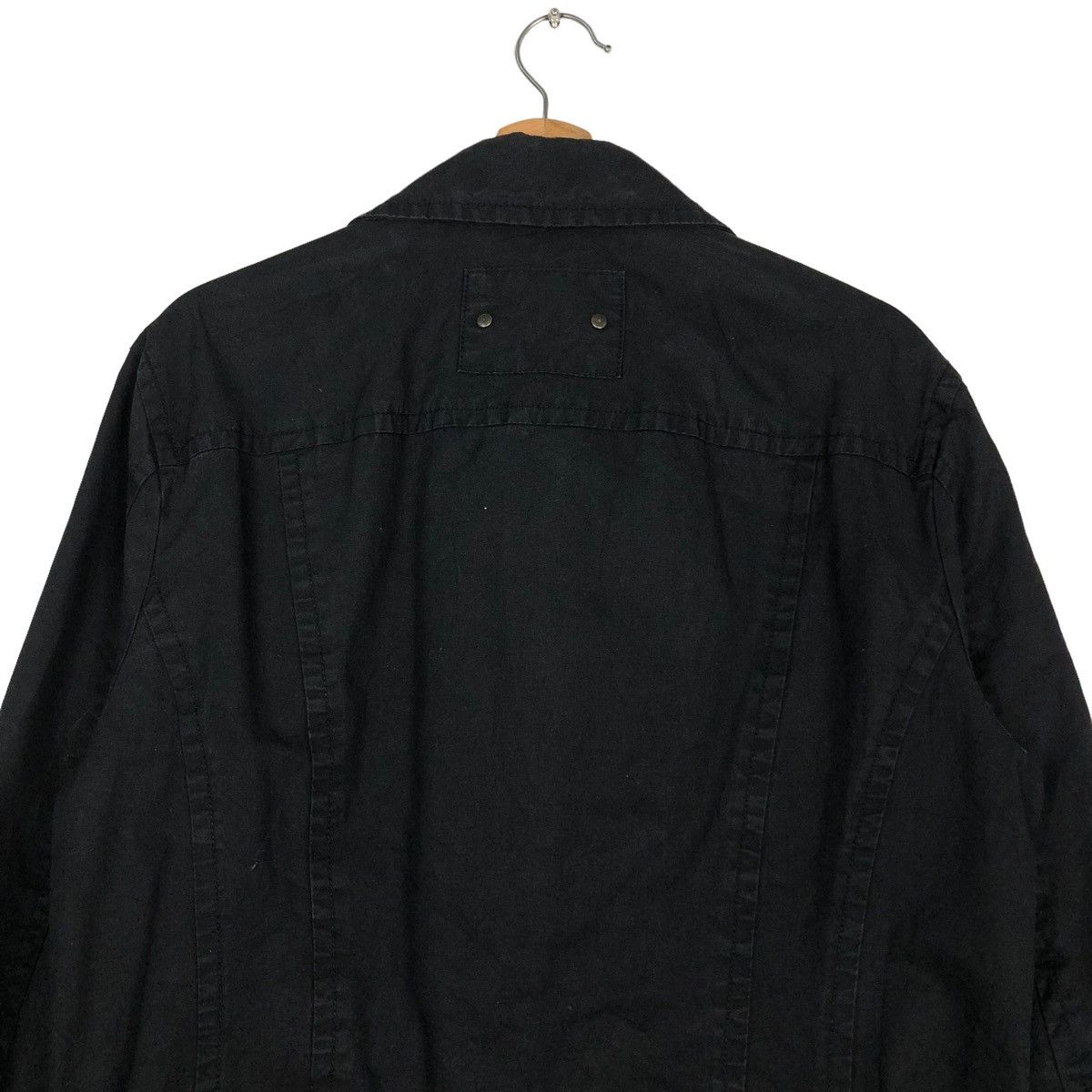 Armani Exchange 🔥CROPPED BIKER JACKET RACER STRIPED DESIGN ARMANI EXCHANGE Size US S / EU 44-46 / 1 - 7 Thumbnail