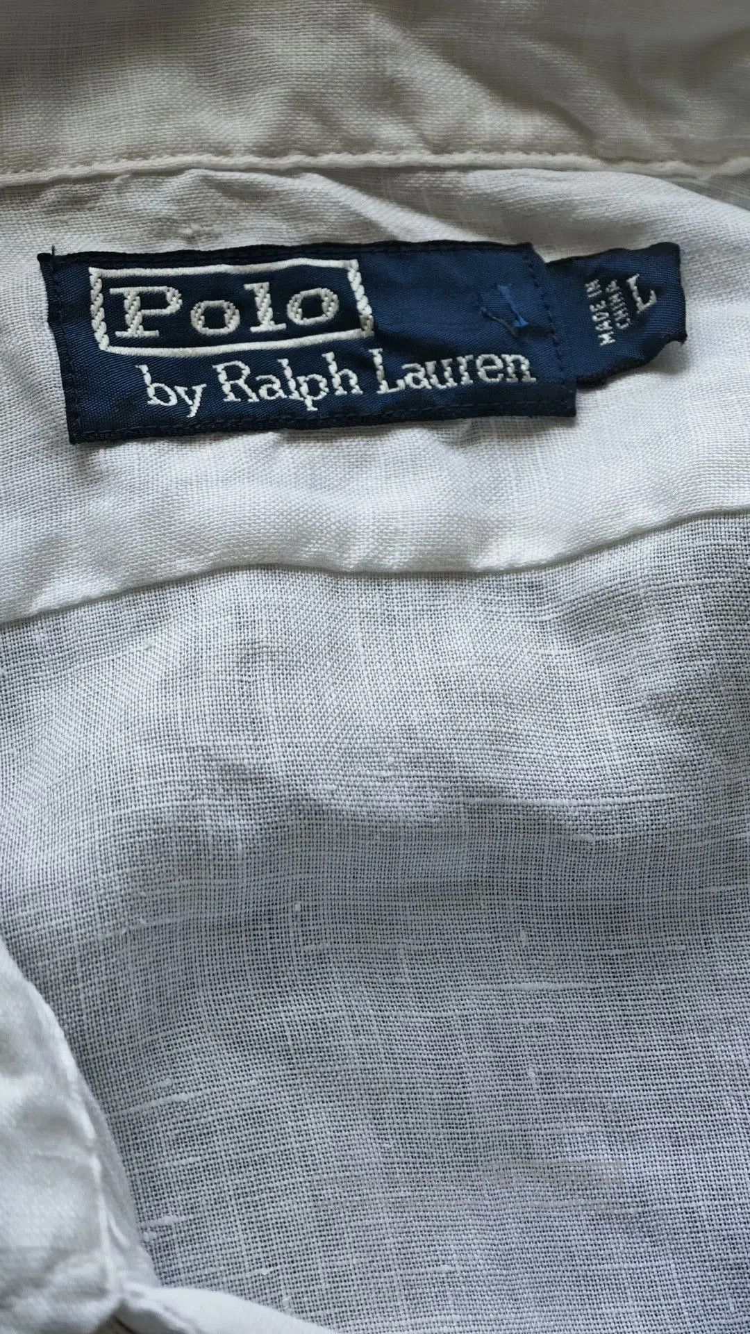 Polo Ralph Lauren Polo Ralph Lauren Vintage Linen Shirt. Size US M / EU 48-50 / 2 - 5 Thumbnail