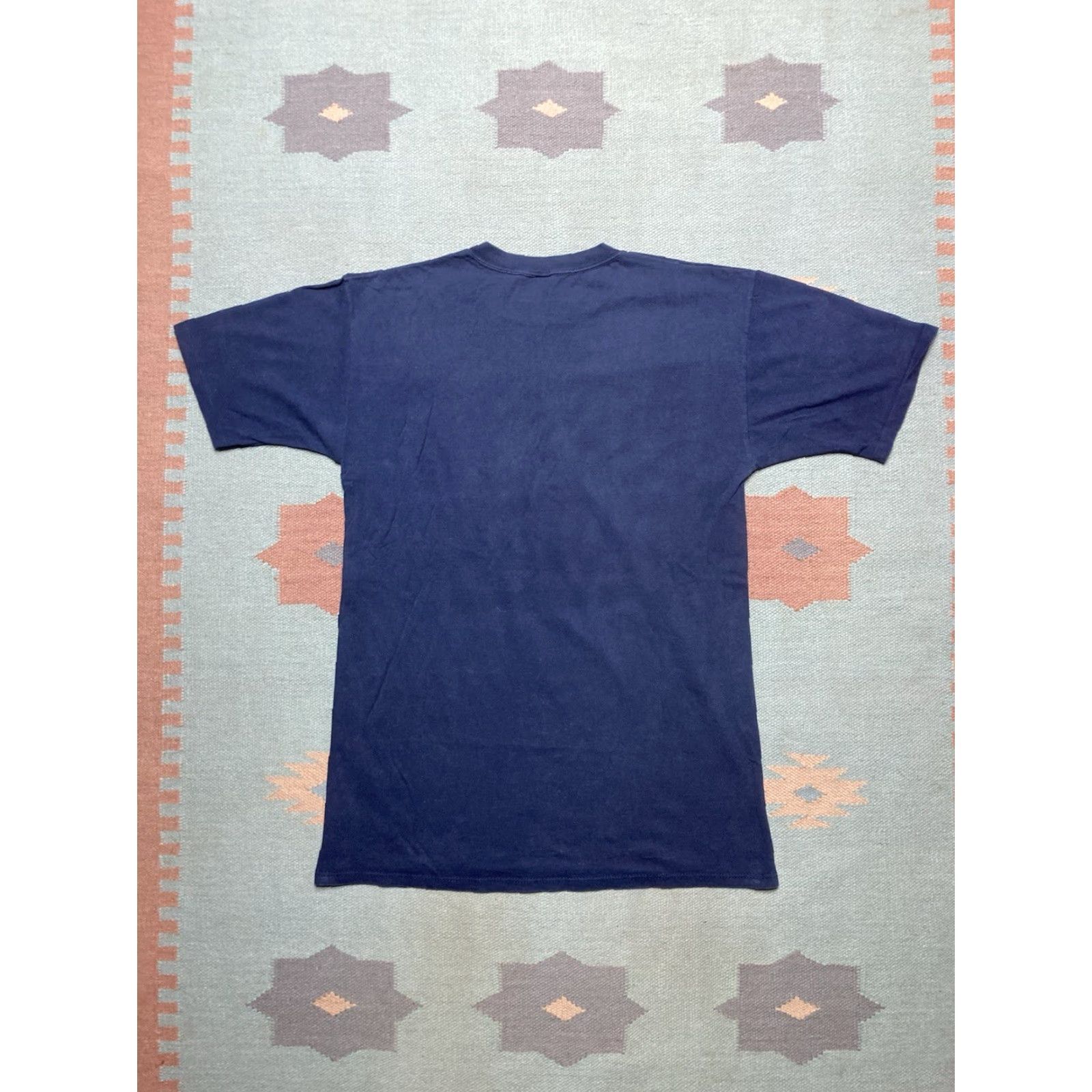 Russell Athletic VINTAGE 80s Russell Athletic T-Shirt Pirate Pride Blue Cotton XL Tall Men Shirt Size US XL / EU 56 / 4 - 6 Thumbnail