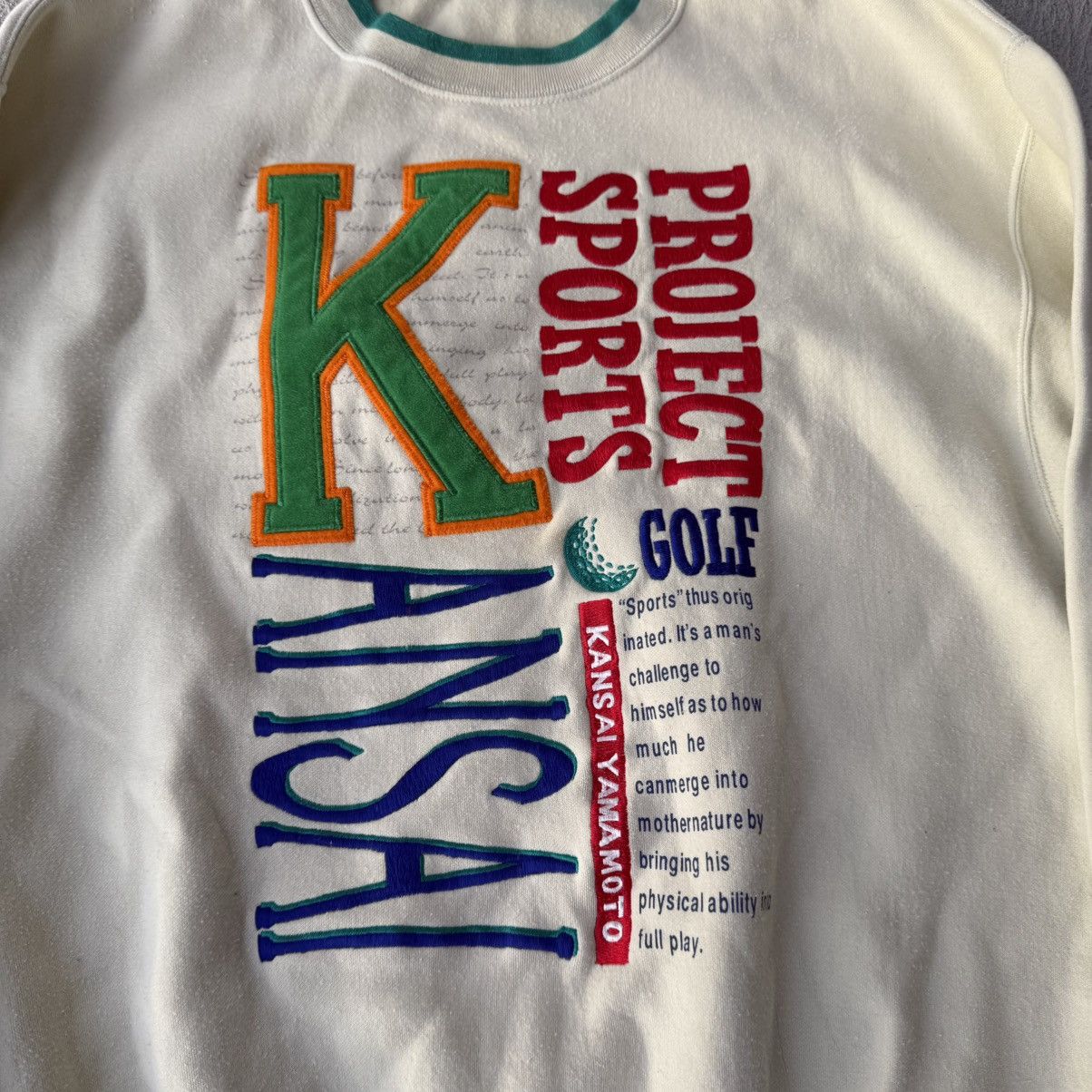 Kansai Yamamoto Kansai Sports Project Golf Sweater Size US S / EU 44-46 / 1 - 3 Thumbnail