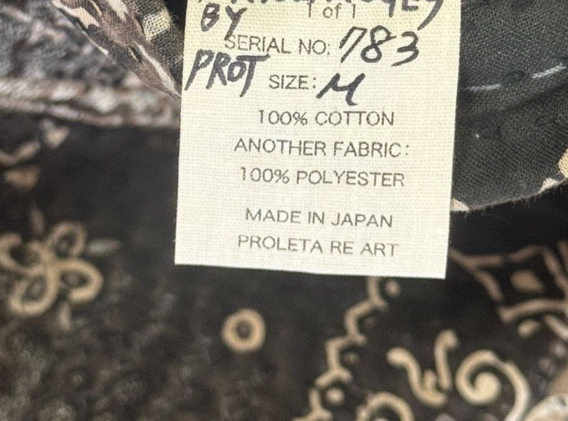 Proleta Re Art #783 1 of 1 BANDANA PRINT DENIM JACKET RRP $7,650 Size US M / EU 48-50 / 2 - 8 Thumbnail