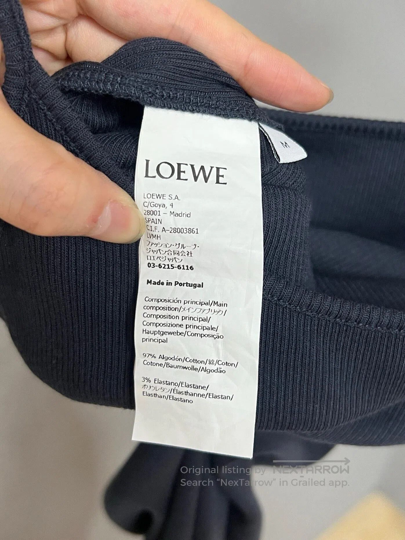 Loewe Loewe Navy Slip Maxi Dress| Size S / US 4 / IT 40 - 4 Thumbnail