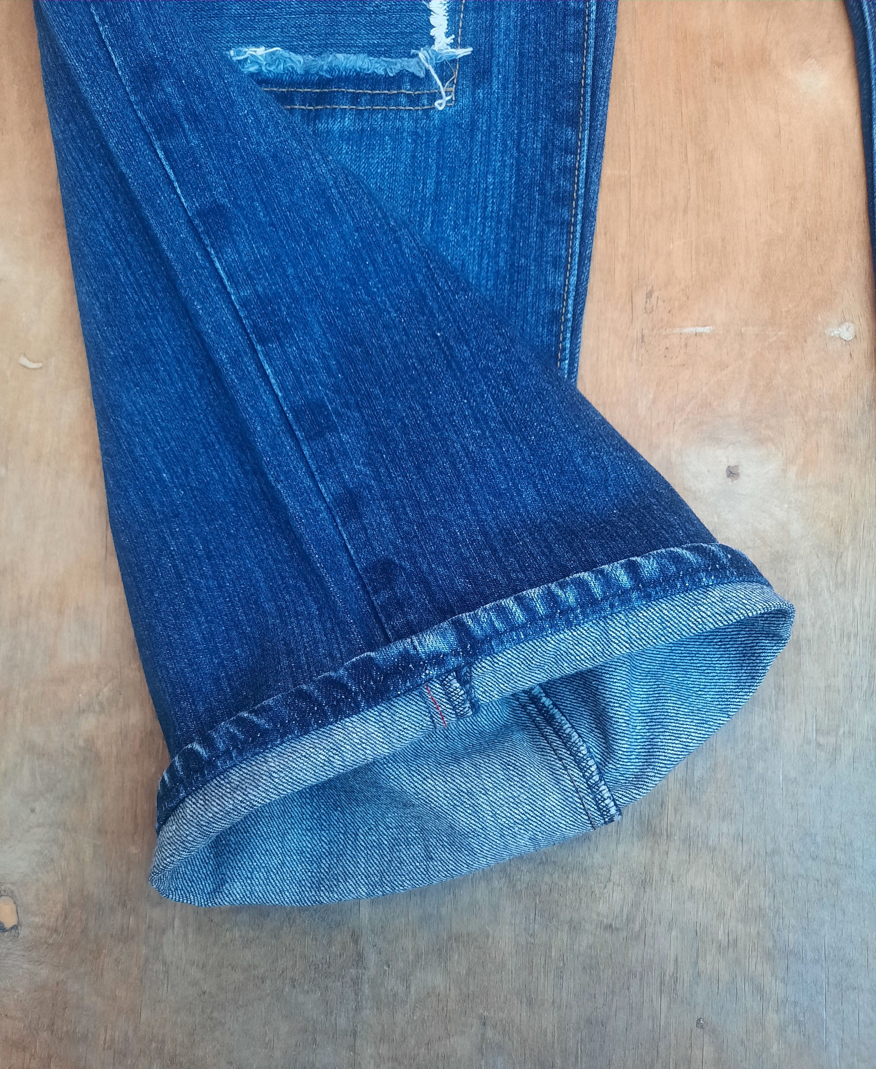Von Dutch Von Dutch Blue cropped Distressed Denim jeans Size US 34 / EU 50 - 6 Thumbnail
