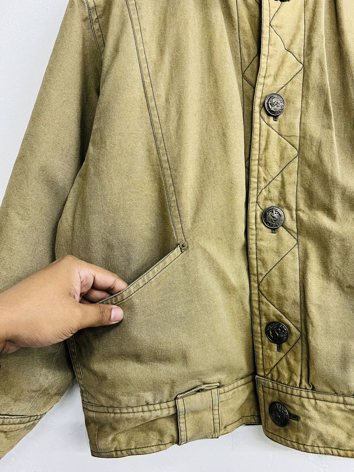 Issey Miyake A/W ISSEY MIYAKE SPORT REVERSIBLE BOMBER JACKET Size US L / EU 52-54 / 3 - 7 Thumbnail