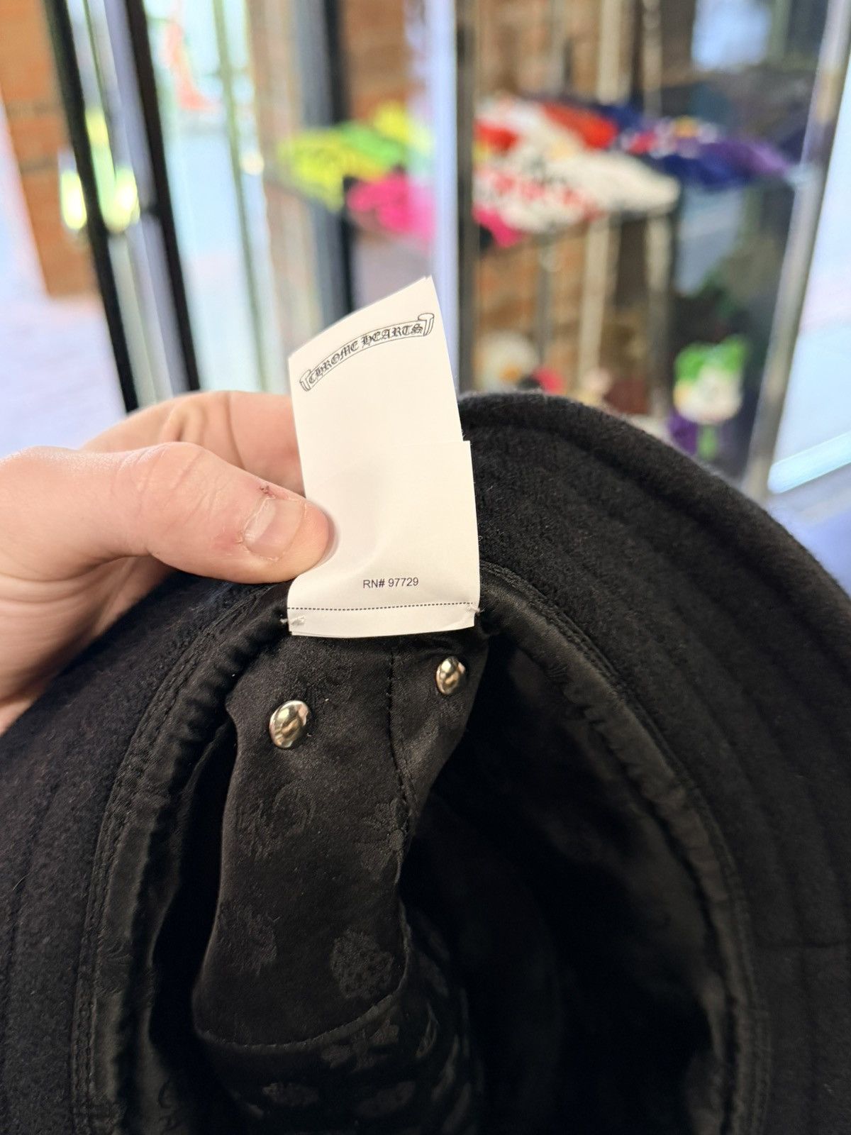 Chrome Hearts Cashmere chrome hearts bucket hat Size ONE SIZE - 7 Thumbnail