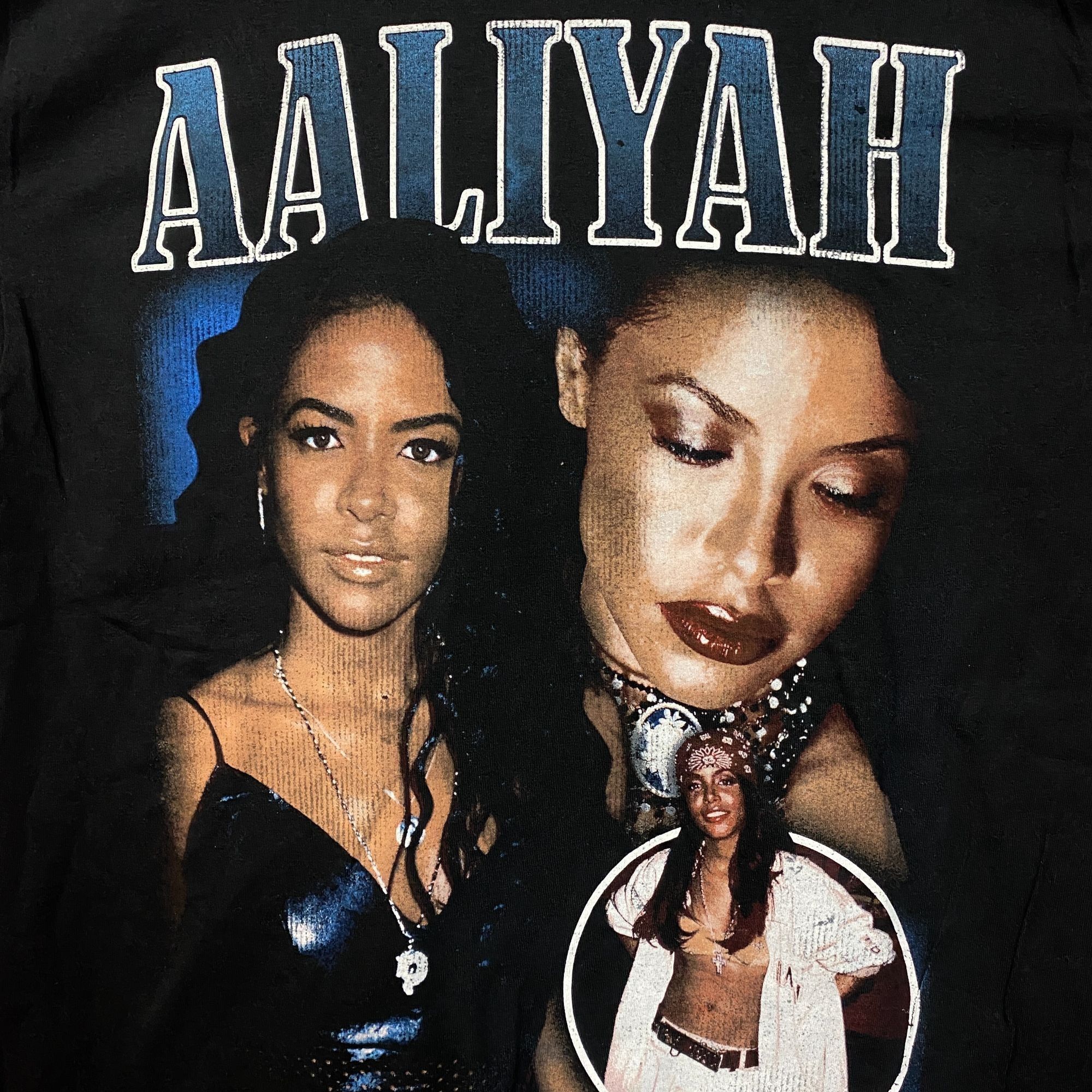 Other Aaliyah Princess of RnB Vtg Style Tee Large Size US L / EU 52-54 / 3 - 2 Thumbnail