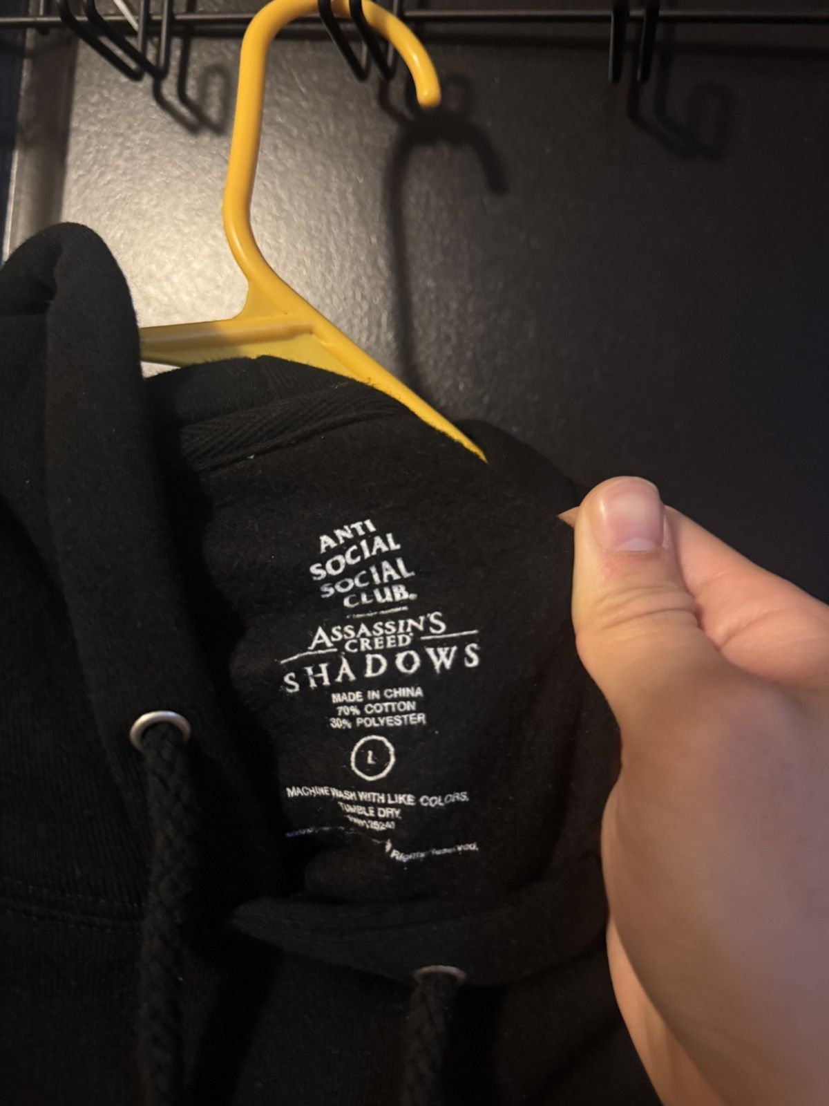 Anti Social Social Club Anti social social club X assasin creed hoodie size L Size US L / EU 52-54 / 3 - 4 Thumbnail