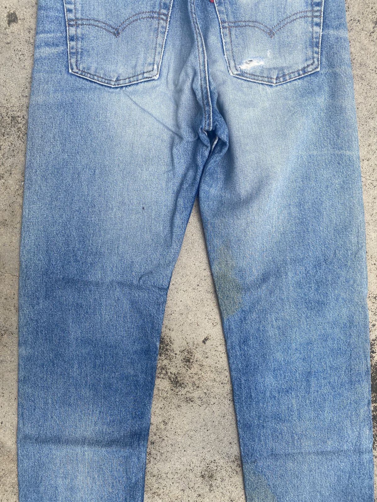 Levi's × Levi's Vintage Clothing × Vintage Vintage Levis 505 Faded Blue Jeans Size US 29 - 17 Thumbnail