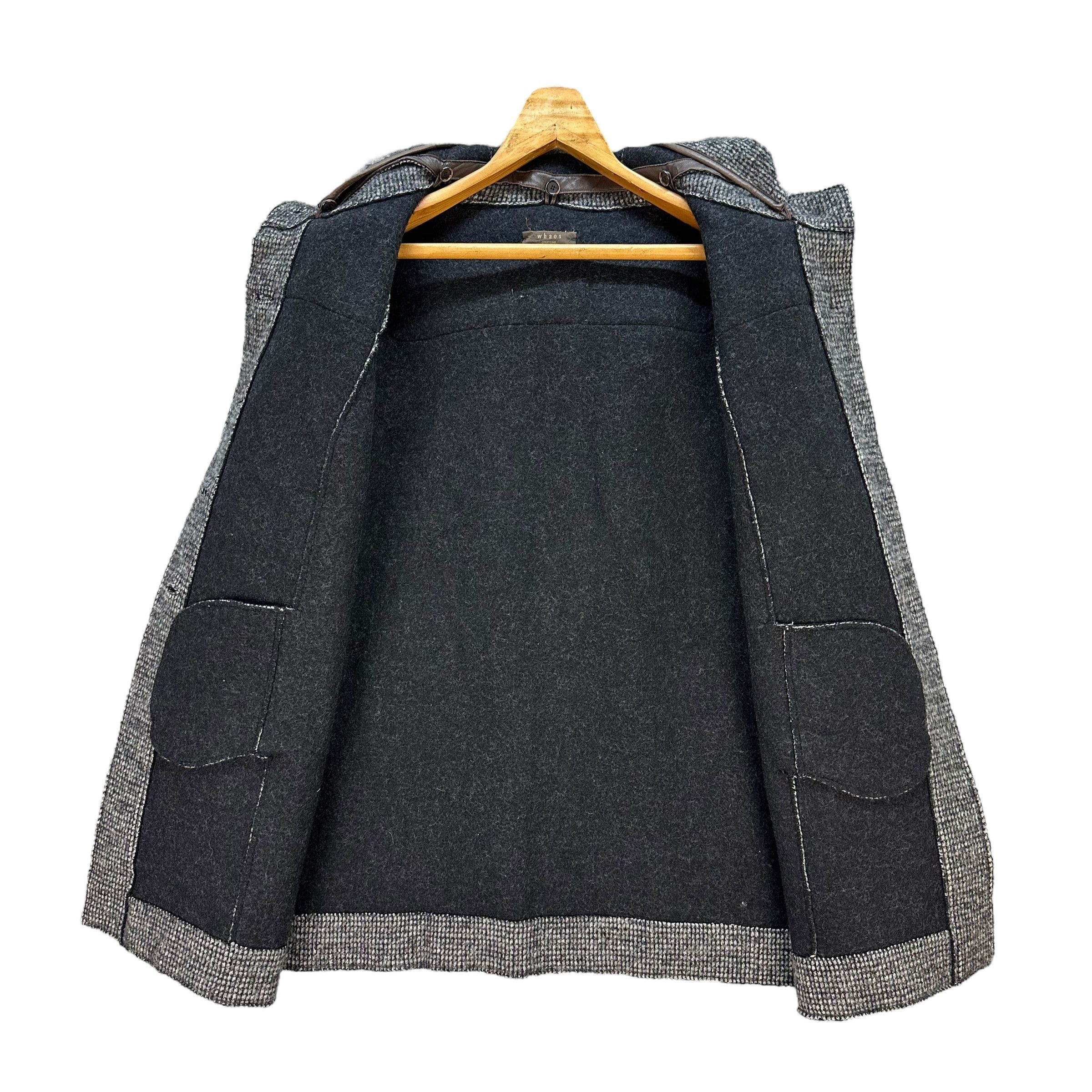 Other Vintage WHAOS COUTURE Hooded Coat Jacket #A74-1799 Size XL / US 12-14 / IT 48-50 - 6 Thumbnail