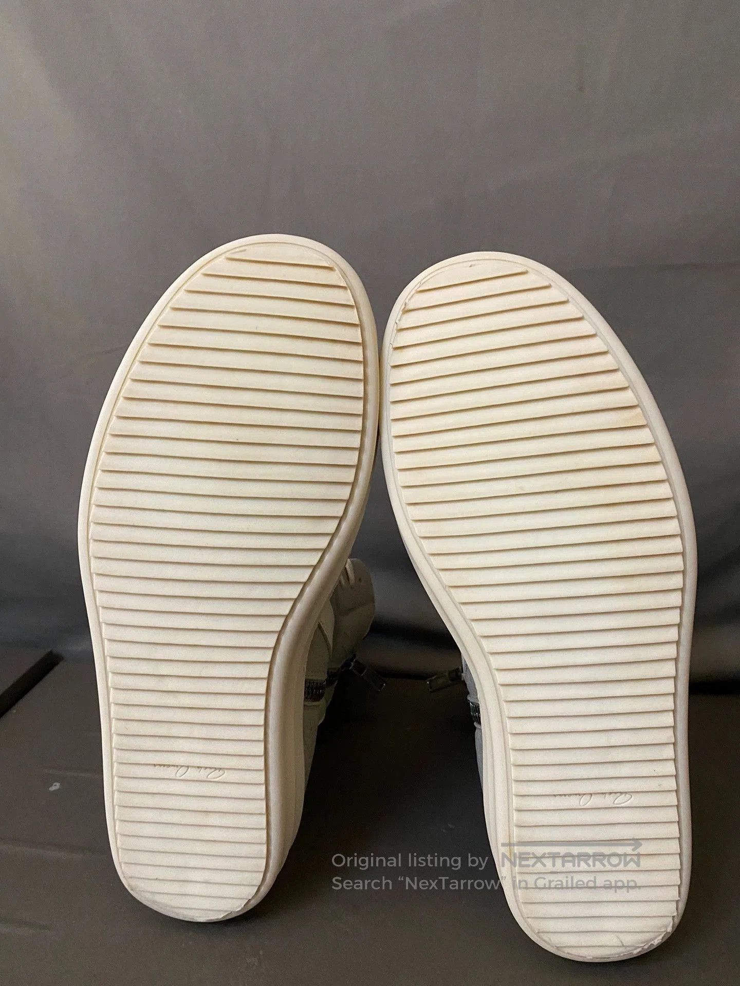 Rick Owens rare rick owens gray high-top sneakers size 42. Size US 9 / EU 42 - 6 Thumbnail