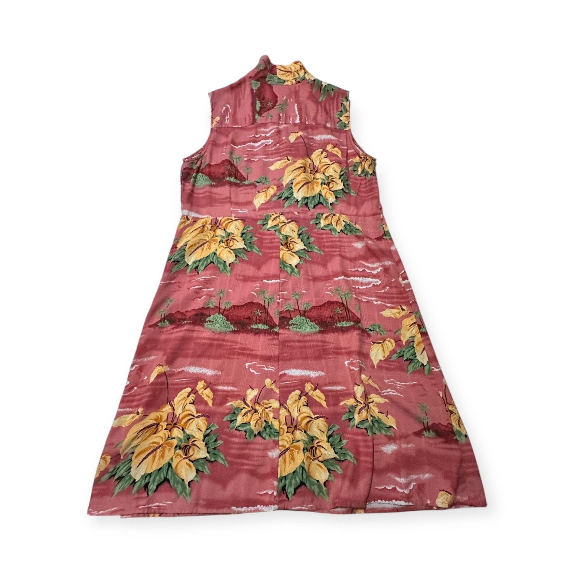 Tommy Bahama Tommy Bahama Silk Sleeveless Shirt Dress, Size 14, Hawaiian Size XL / US 12-14 / IT 48-50 - 5 Thumbnail