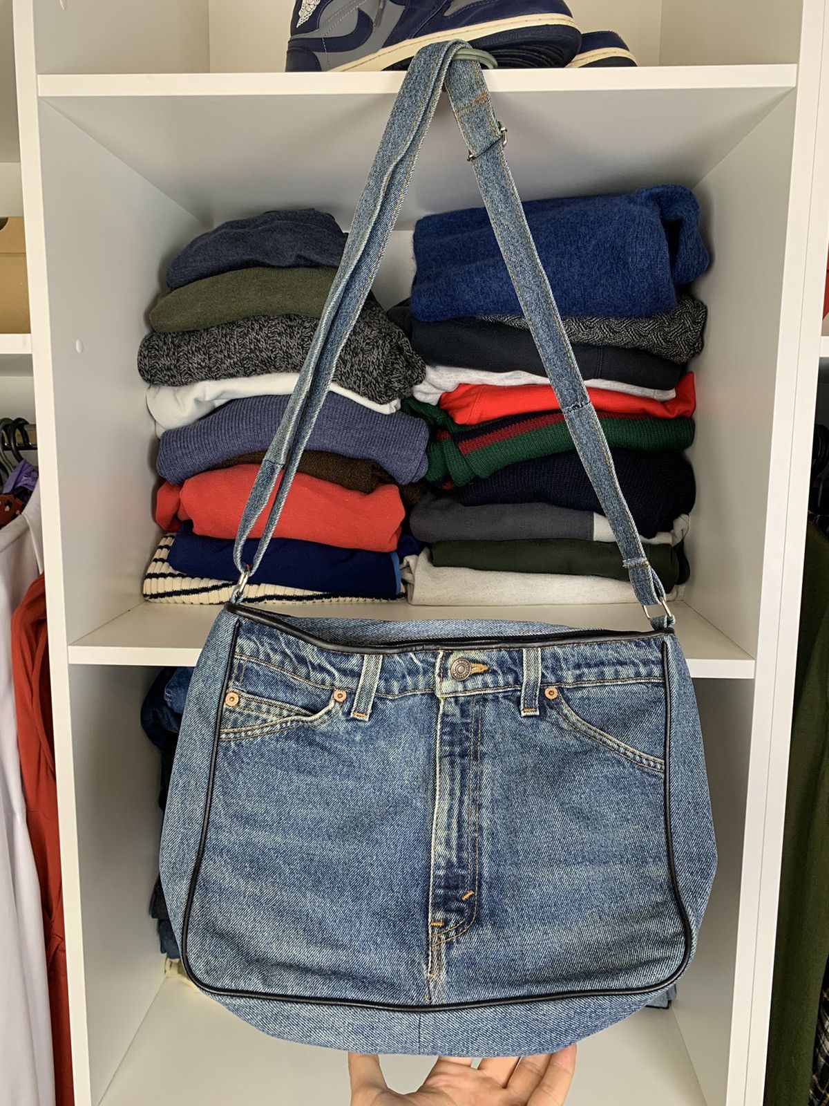 Levi's × Vintage Vintage Levis Denim Bag Size ONE SIZE - 1 Thumbnail