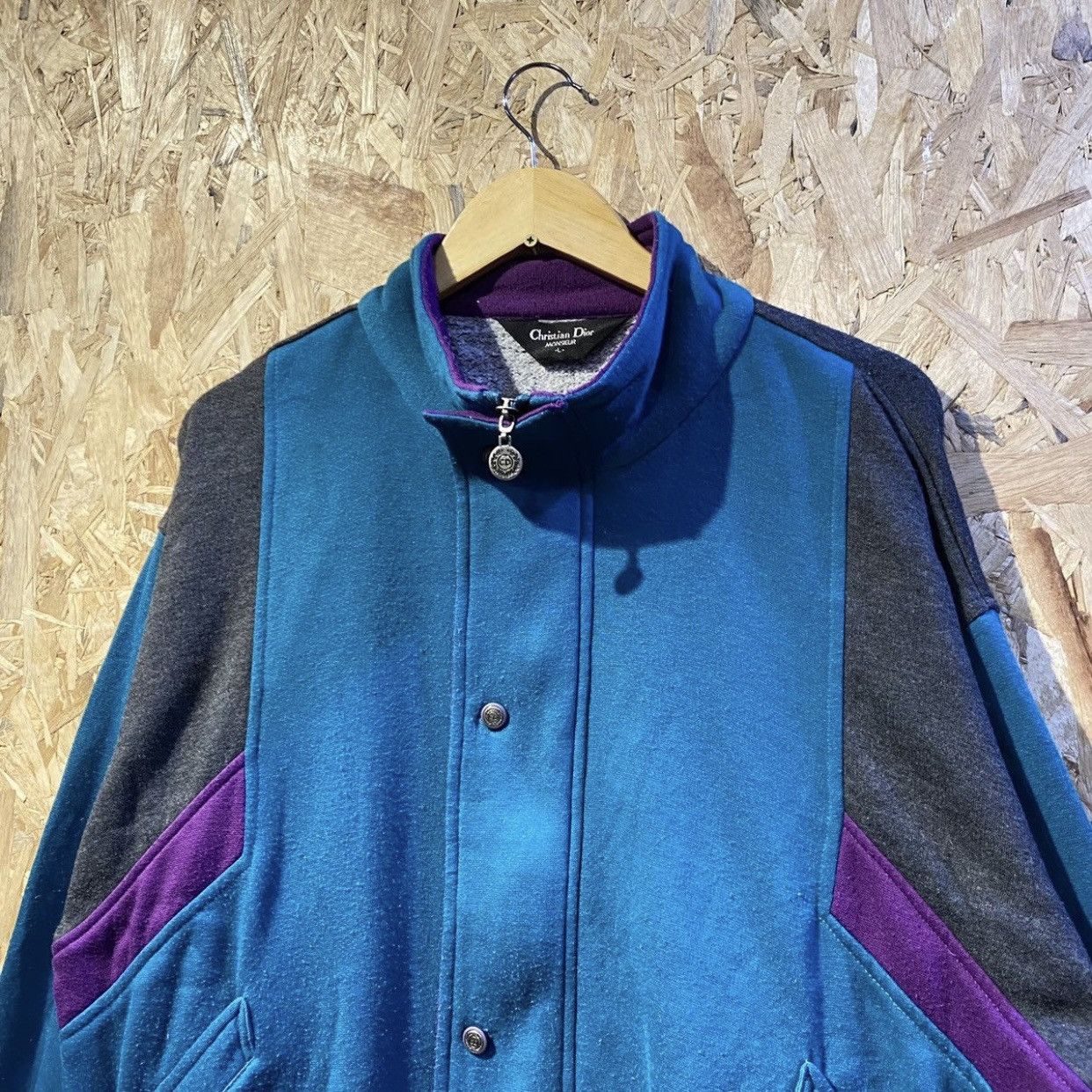 Christian Dior Monsieur Christian Dior Monsieur Multicolour Knitted Sweater Size US L / EU 52-54 / 3 - 4 Thumbnail