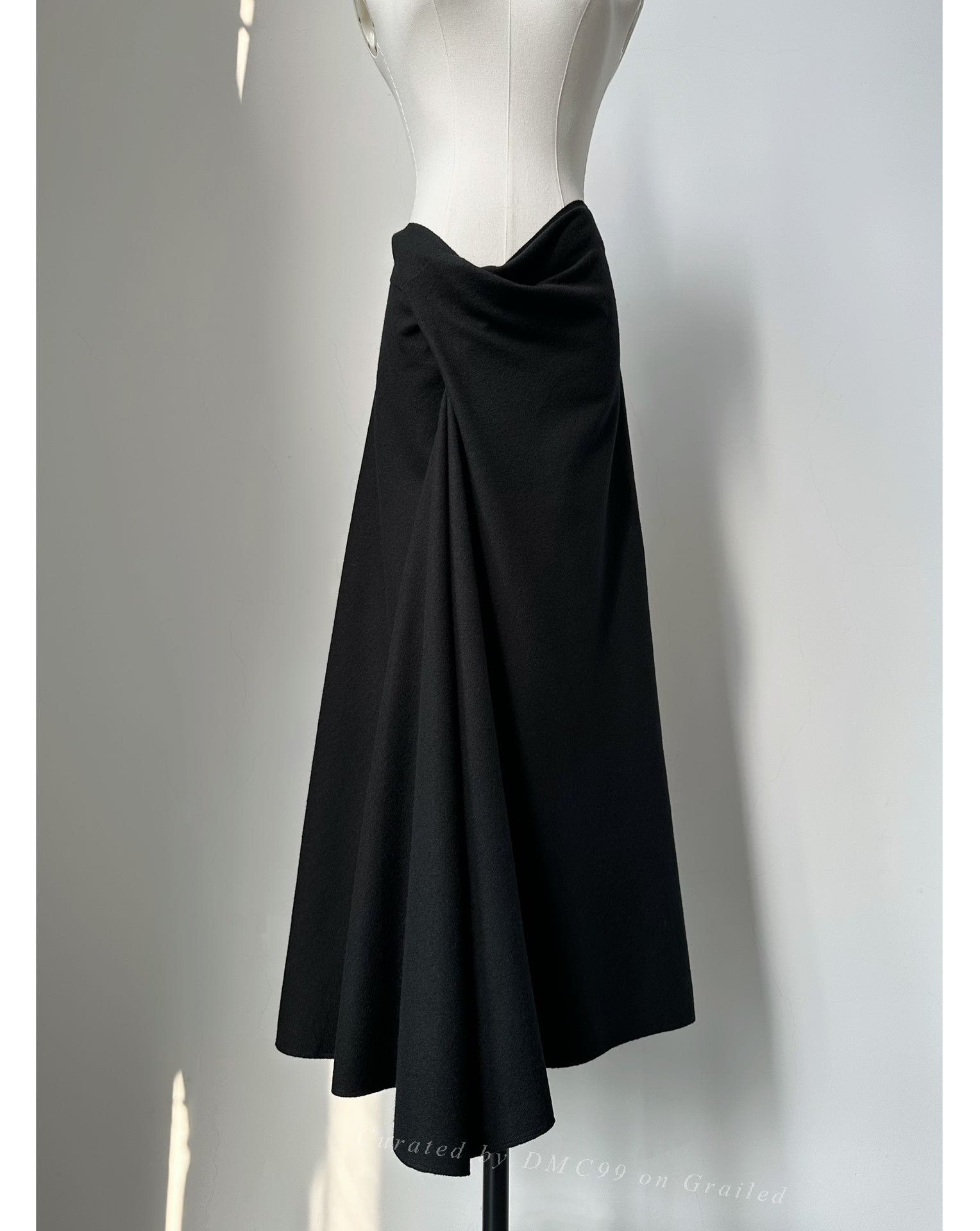 Issey Miyake Issey Miyake 2003 Mainline Deconstructed Skirt Size 22" - 1 Thumbnail