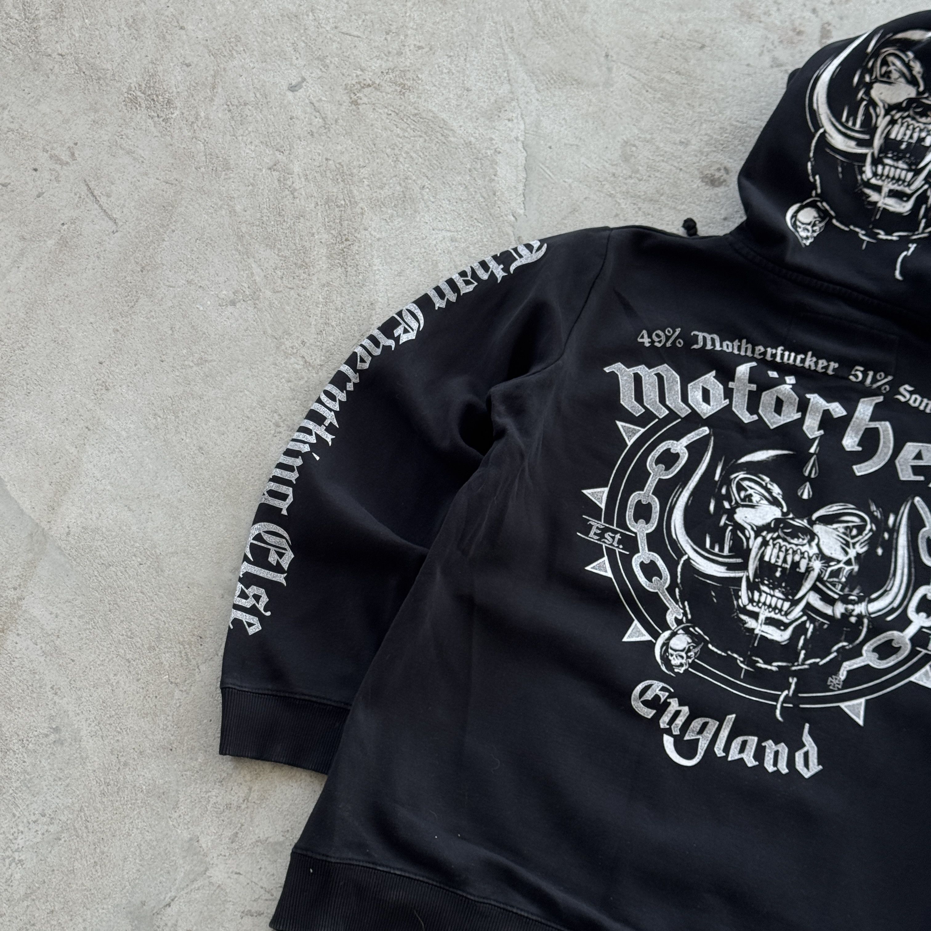 Vintage Motorhead England Signature Collection Full Zip Hoodie 3XL Size US M / EU 48-50 / 2 - 7 Thumbnail