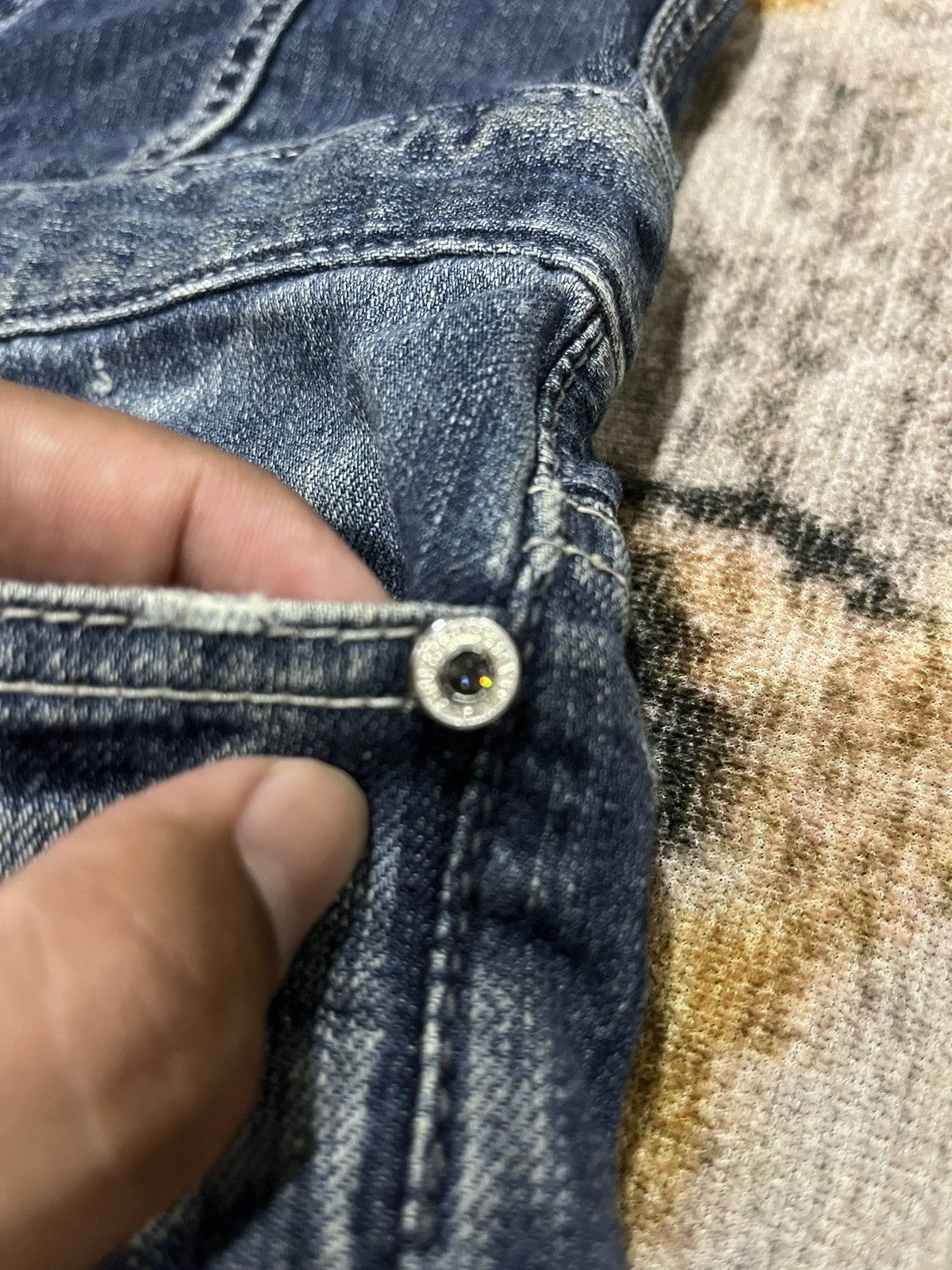 Hysteric Glamour × Japanese Brand All-in-one denim jumpsuit short hoodie Size 26" / US 2 / IT 38 - 5 Thumbnail