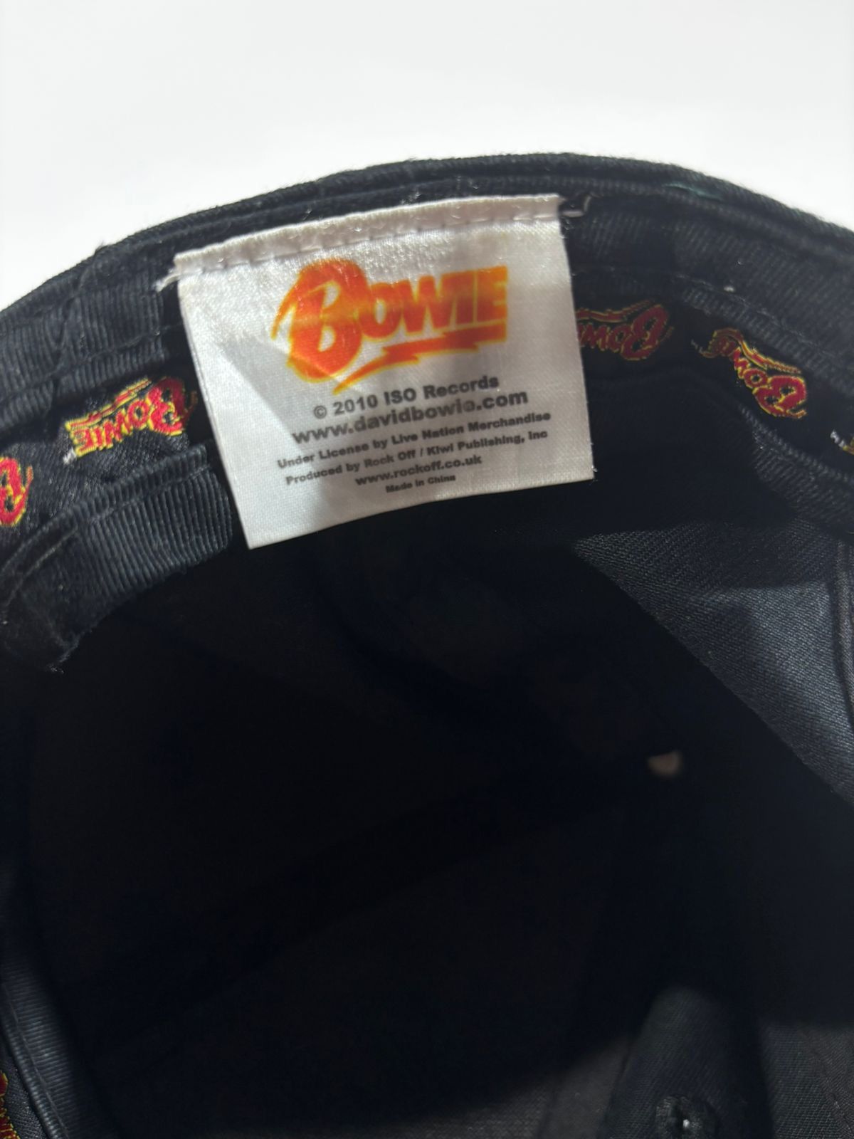 Band Tees David Bowie Cap Size ONE SIZE - 4 Thumbnail