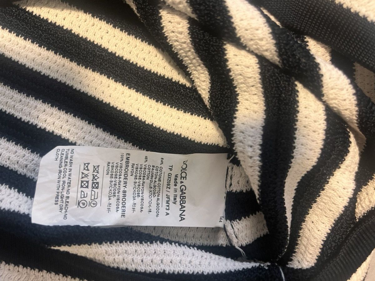 Dolce & Gabbana Dolce & Gabbana stripe-patterned polo shirt Size US L / EU 52-54 / 3 - 5 Thumbnail