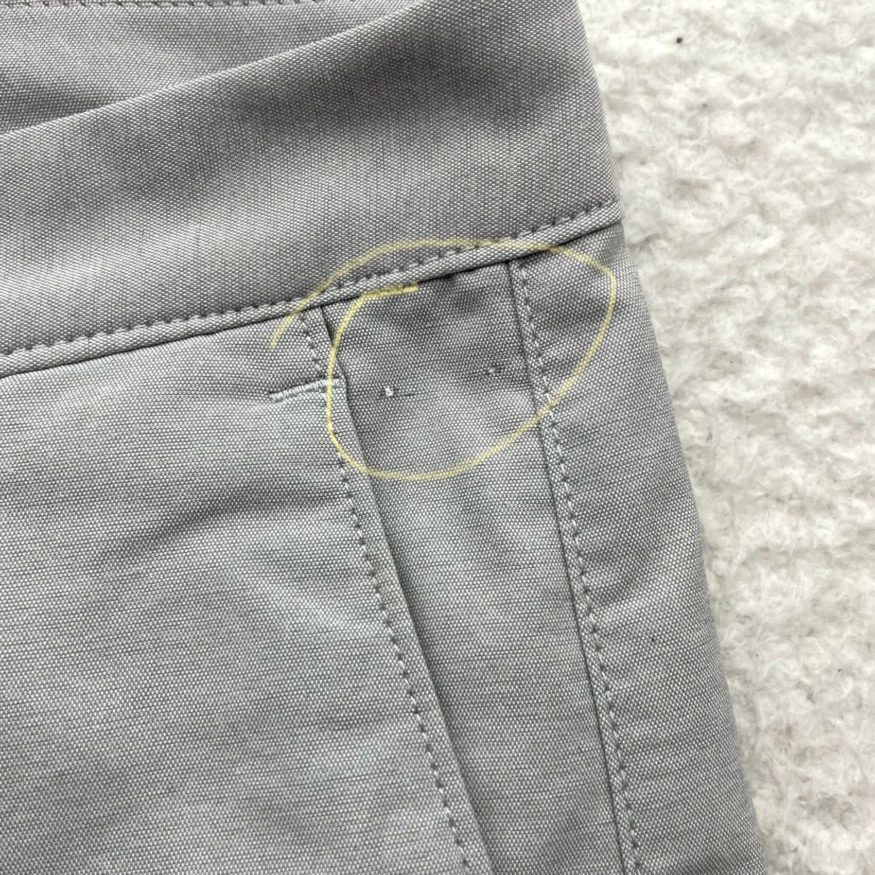 Tommy Bahama Tommy Bahama Pants Mens 39x31 Gray Nylon Polyester Straight Flat Front 39in Inseam Casual Chino Style Regular Color Gray Mens Size US 39 - 5 Thumbnail
