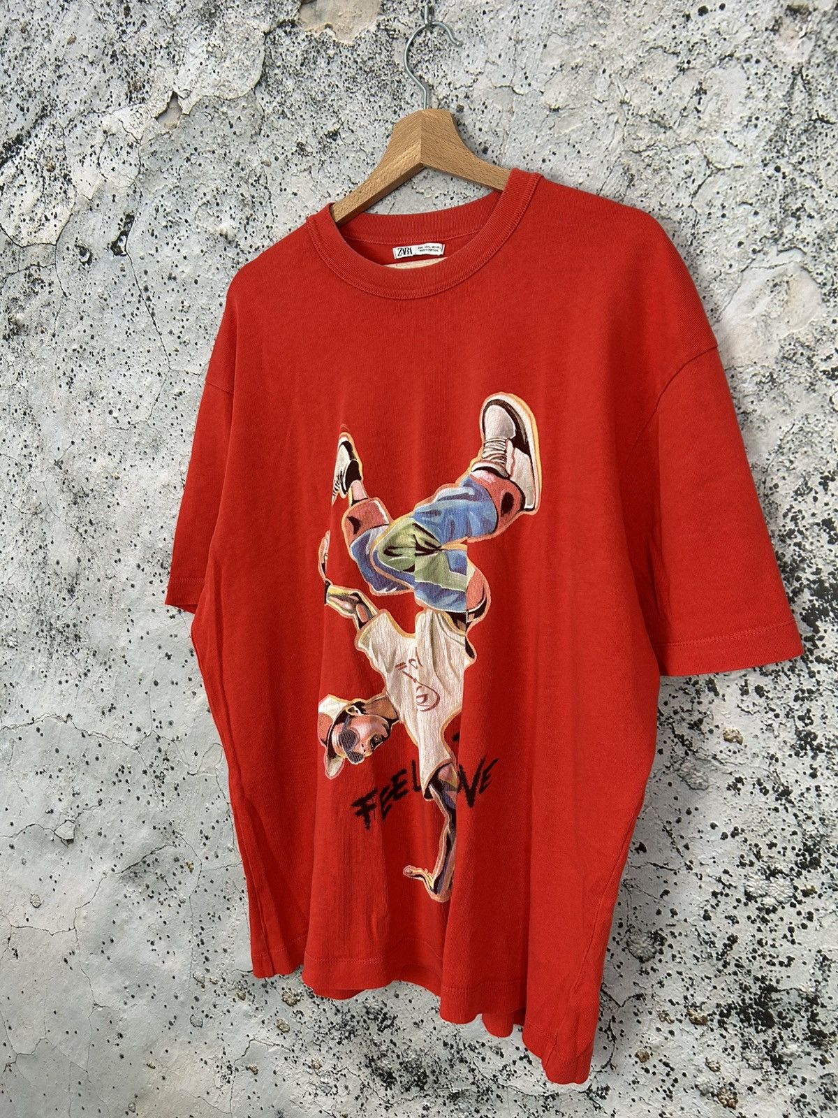 Zara Zara Hip Hop Rap Baggy Oversized Tee Streetwear Skate Size US L / EU 52-54 / 3 - 2 Thumbnail