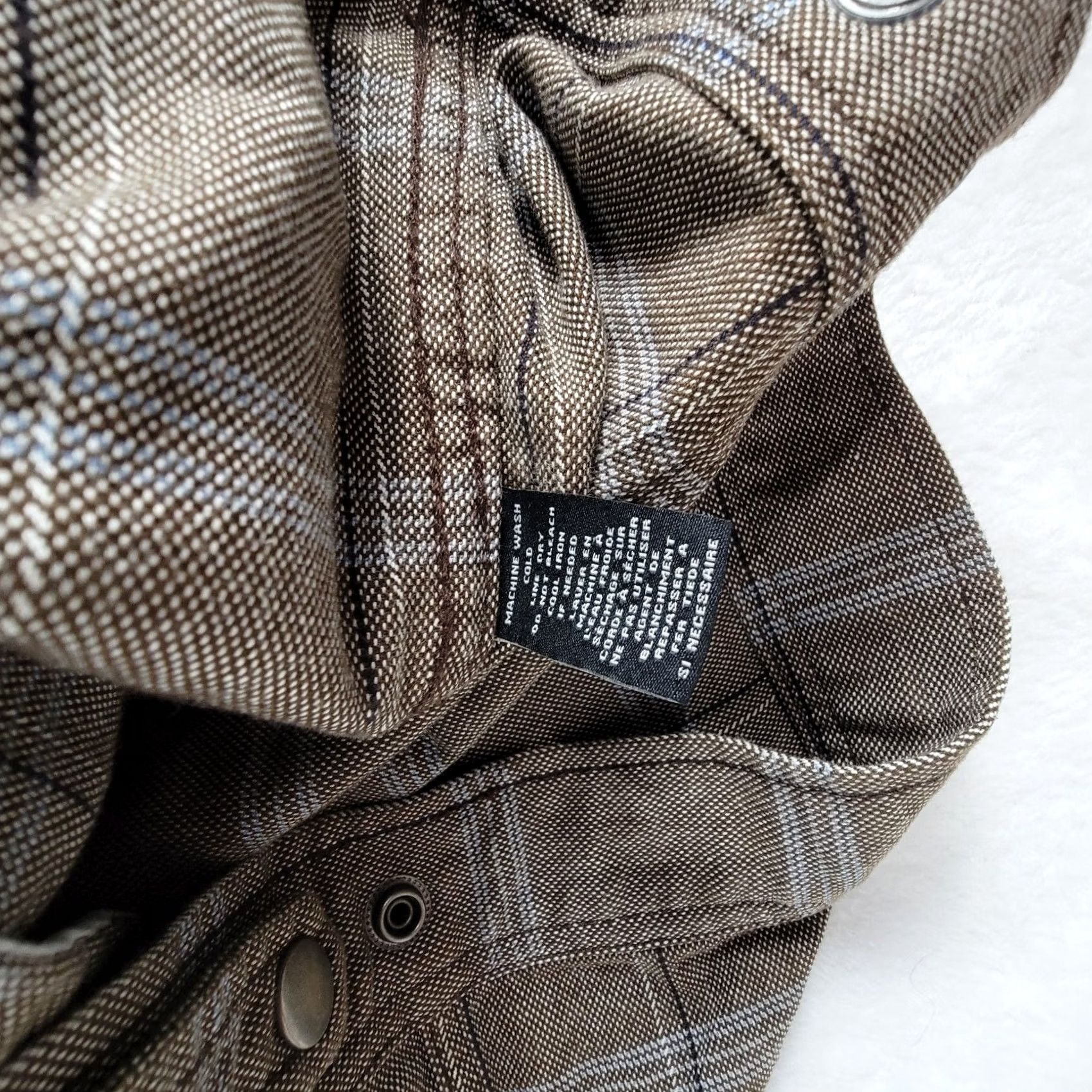 Marc by Marc Jacobs MARC By MARC JACOBS Men’s Tartan Check Denim Jacket Cotton XL Size US 36 / EU 52 - 5 Thumbnail