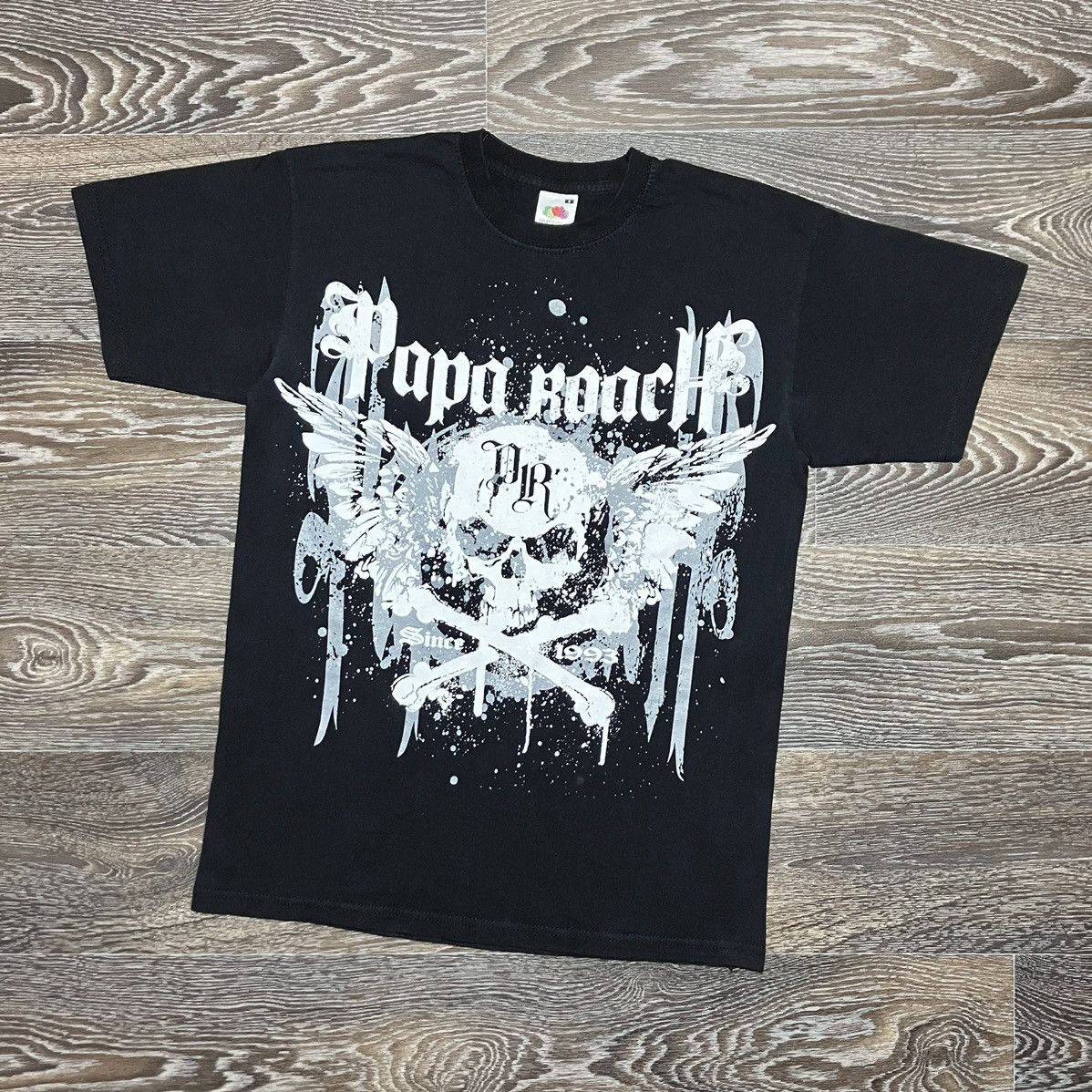 Band Tees PAPA ROACH Come To Papa Skull Doubleside Graphic T-shirt Size US S / EU 44-46 / 1 - 1 Thumbnail