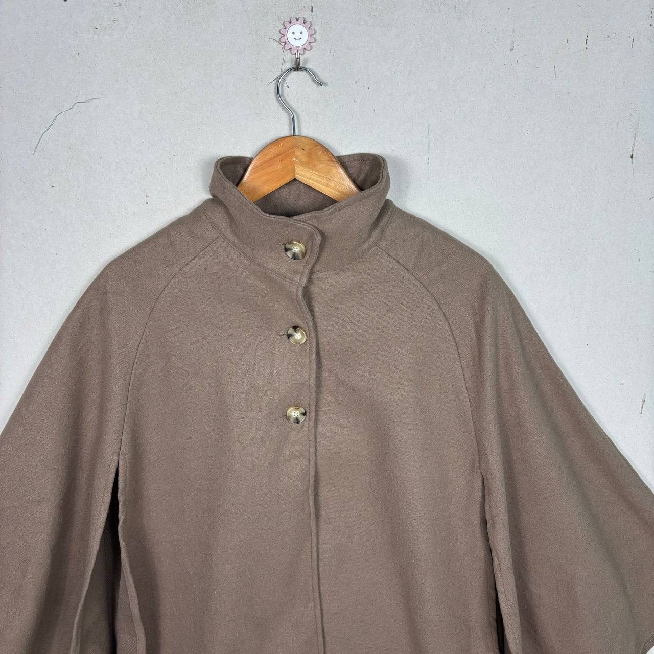 Japanese Brand Avant Garde Clair Brown Poncho Capes Cloak Size US M / EU 48-50 / 2 - 3 Thumbnail