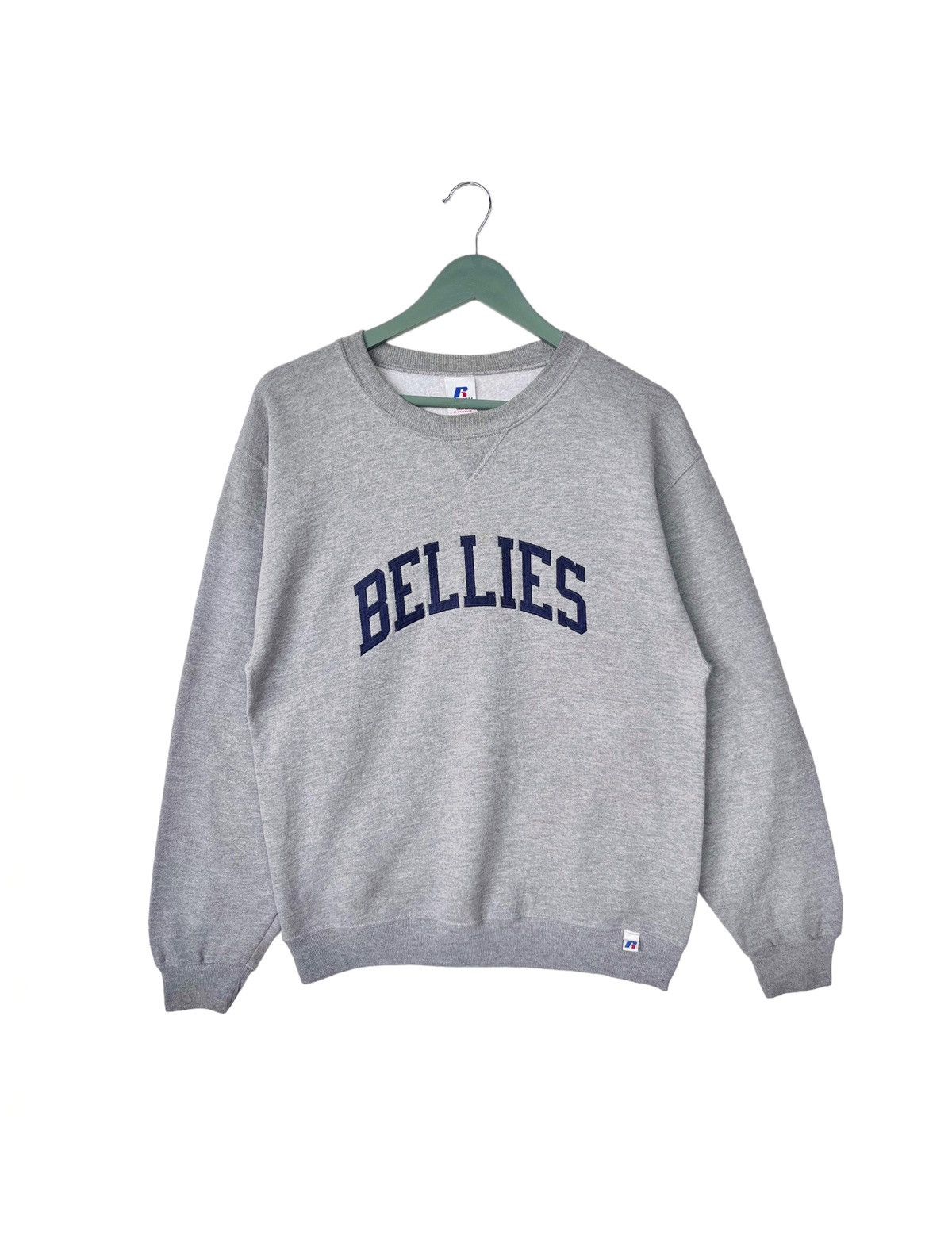 Russell Athletic × Vintage Vintage Y2K Bellies Sweatshirt Size US S / EU 44-46 / 1 - 1 Thumbnail