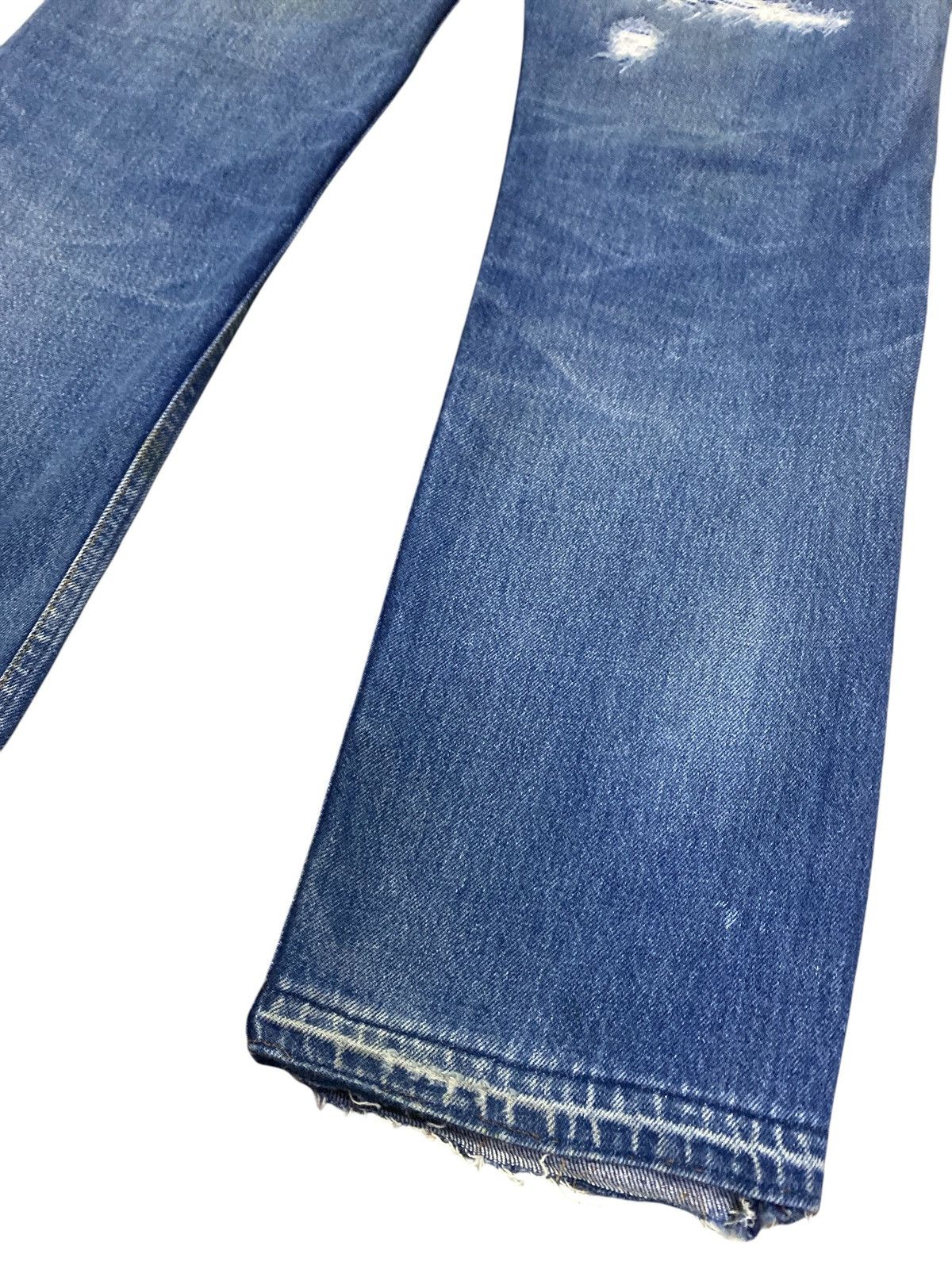 Levi's × Vintage Vintage Levi’s 501 Patchwork Repaired Jeans Size US 32 / EU 48 - 13 Thumbnail
