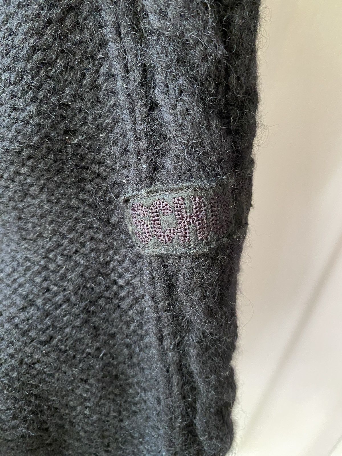 Schott SchottⓇ Black Thick Knit Sweater Size US M / EU 48-50 / 2 - 5 Thumbnail