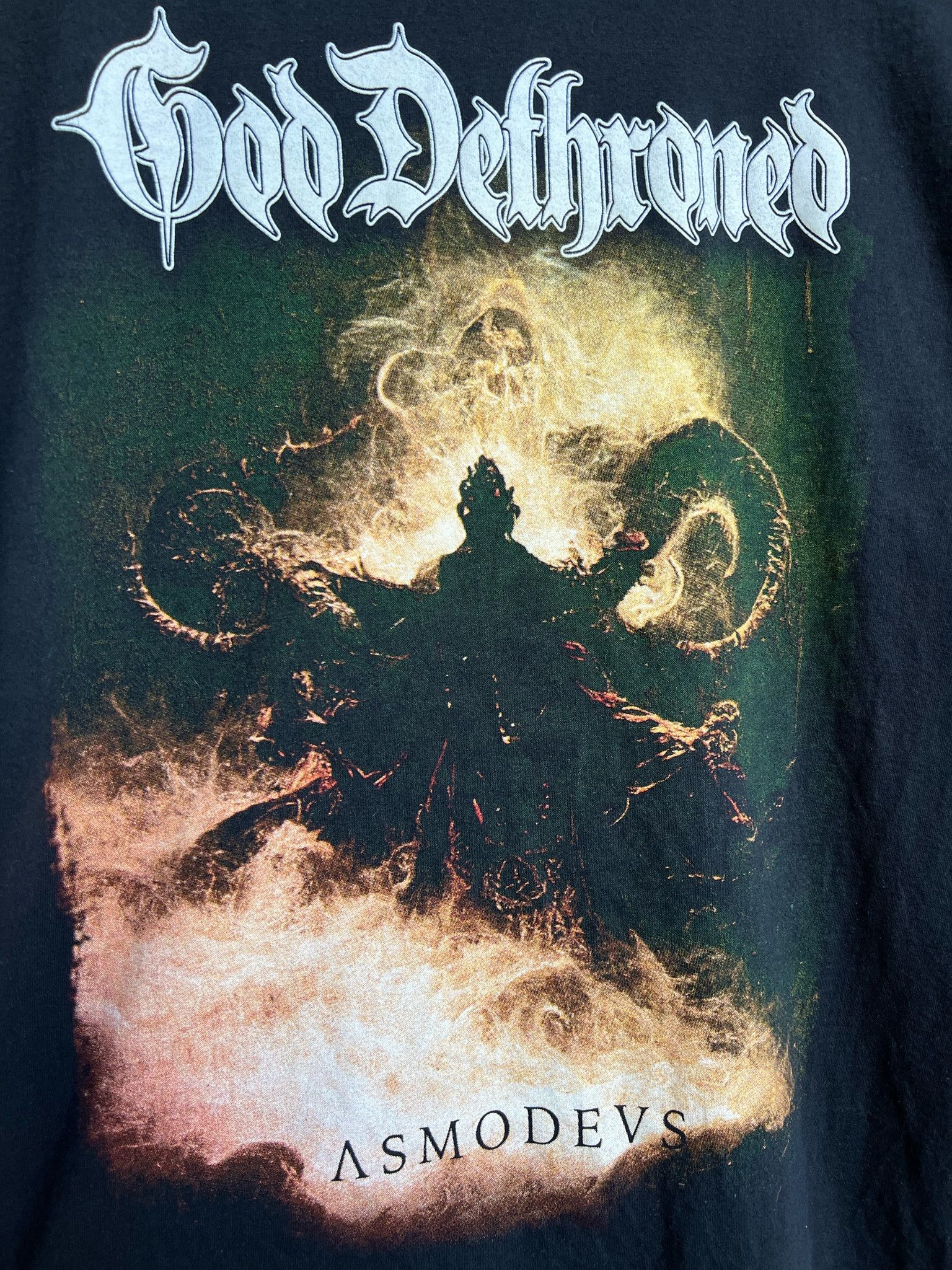Band Tees × Vintage Vintage God Dethroned Asmodevs Tee Size US L / EU 52-54 / 3 - 5 Thumbnail