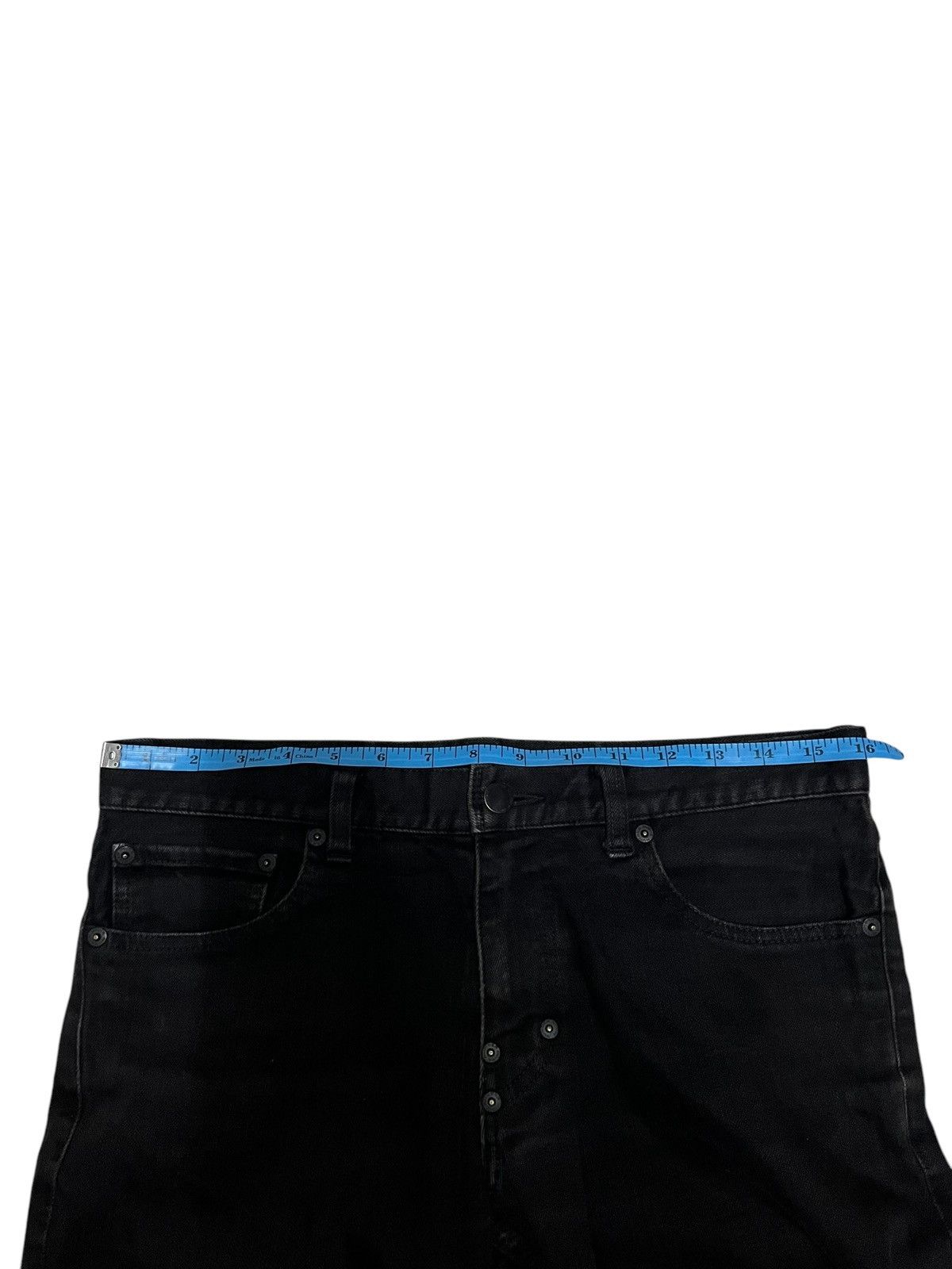 Number (N)ine Number (N)ine Pain Black Jeans Size US 32 / EU 48 - 11 Thumbnail