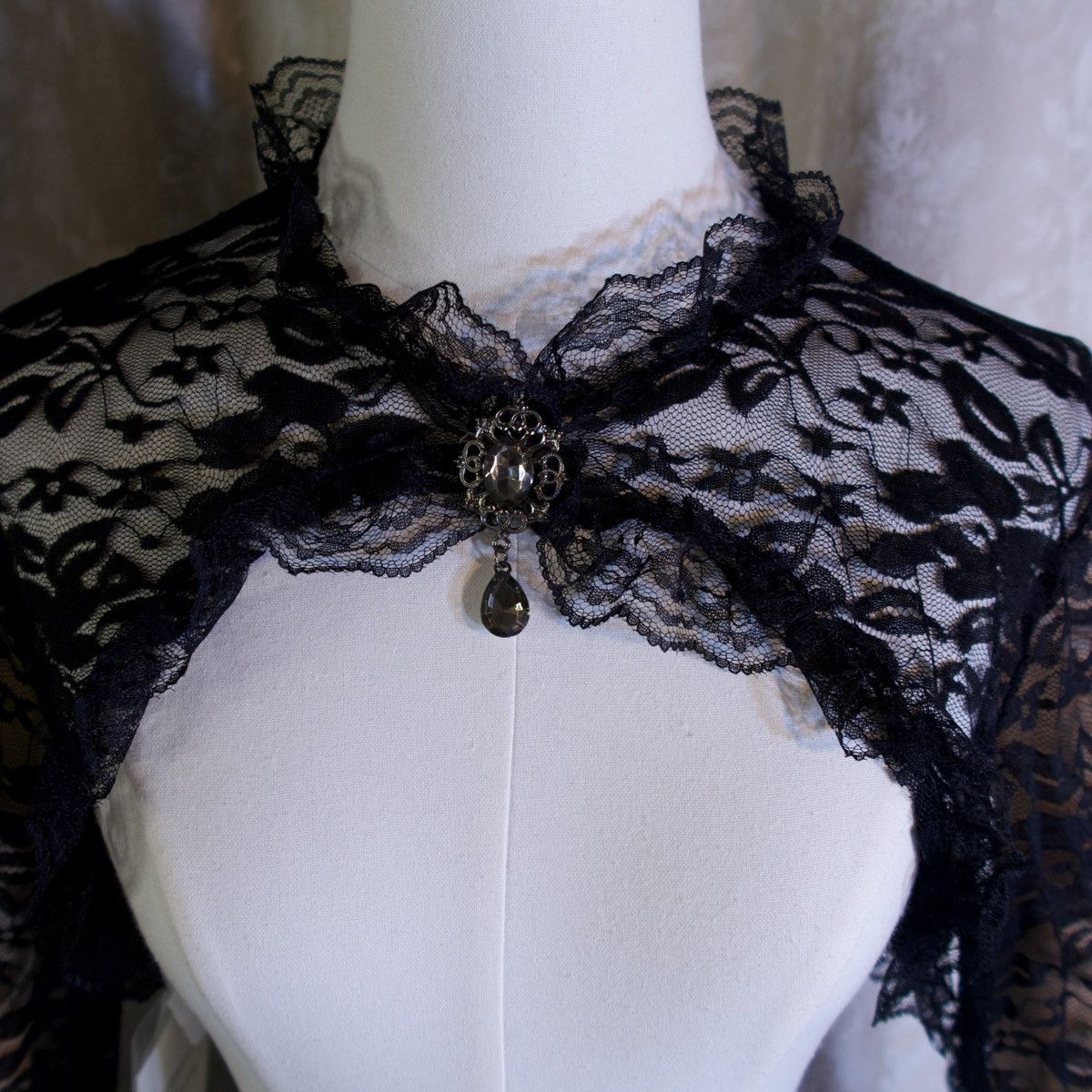 Other Midnight Relic Lace Top Size L / US 10 / IT 46 - 2 Thumbnail