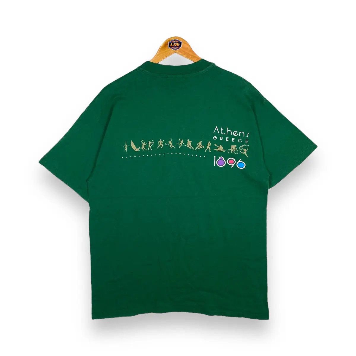 Other Vintage 90's OLYMPIC ATLANTA GEORGIA Summer Games Tee Size US L / EU 52-54 / 3 - 7 Thumbnail