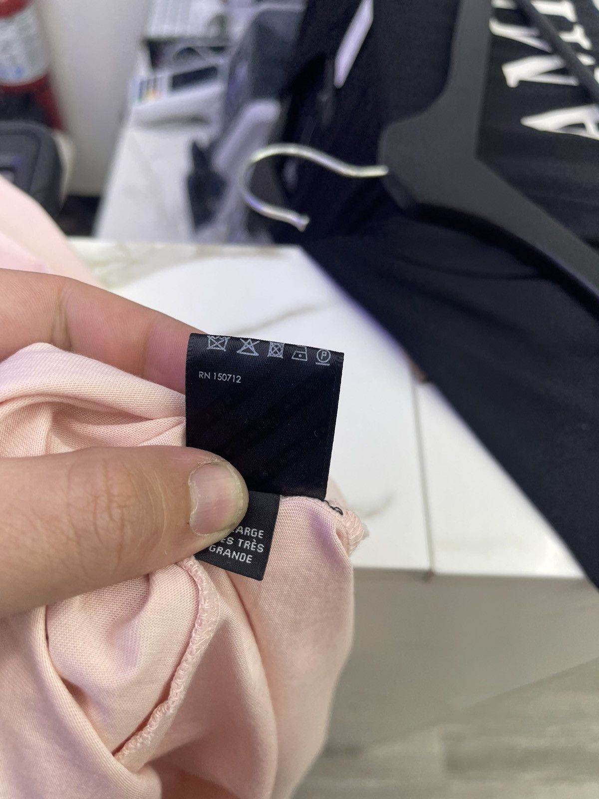 Amiri Amiri 22 tee (pink) Size US XXL / EU 58 / 5 - 7 Thumbnail
