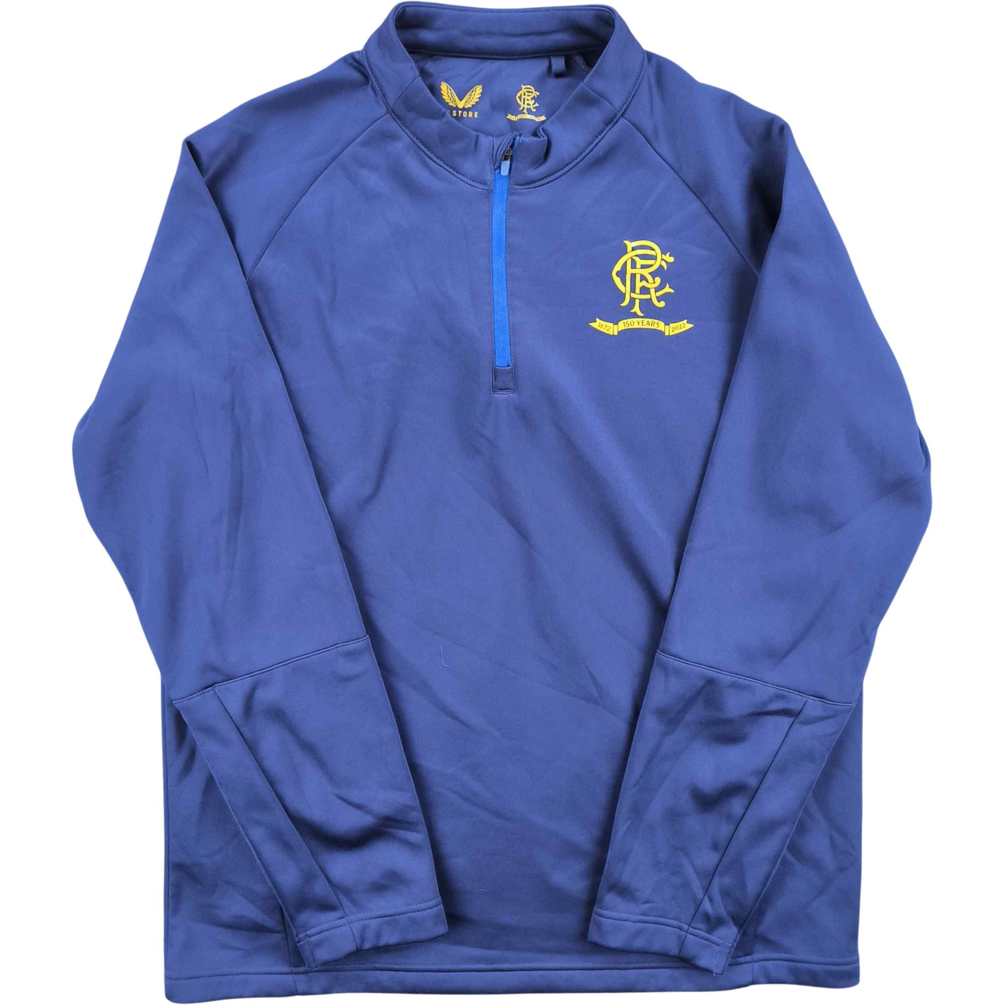 Castore Rangers 2021-22 Castore football training top size L Size US L / EU 52-54 / 3 - 1 Thumbnail