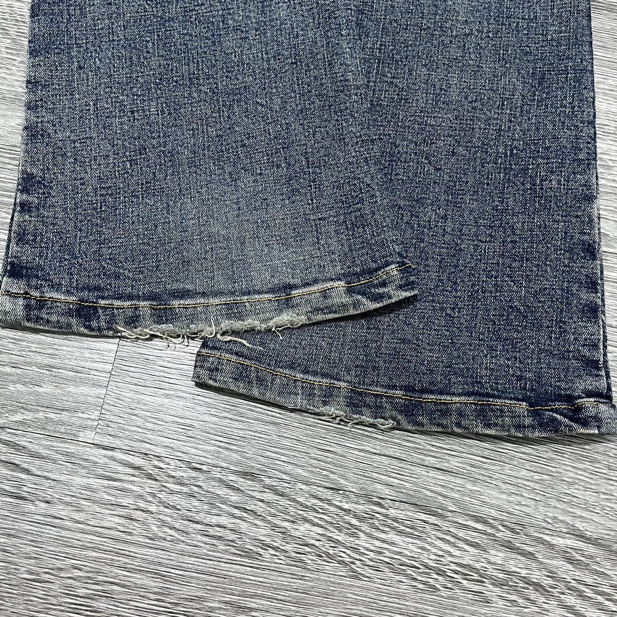 If Six Was Nine × Japanese Brand × Le Grande Bleu (L.G.B.) FLARE Takeo Kikuchi Flear Denim Pant Stretch Size US 28 / EU 44 - 14 Thumbnail