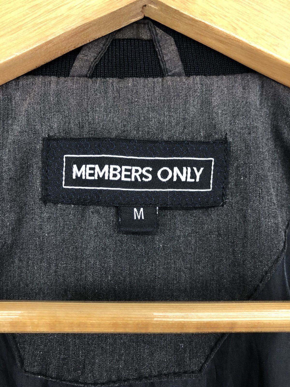 Members Only Members Only Faded Grey Racer Jacket Size US M / EU 48-50 / 2 - 14 Thumbnail