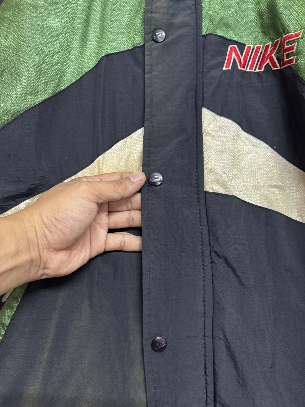 Nike × Vintage Vintage Nike Sportwear Sun faded Size US M / EU 48-50 / 2 - 5 Thumbnail