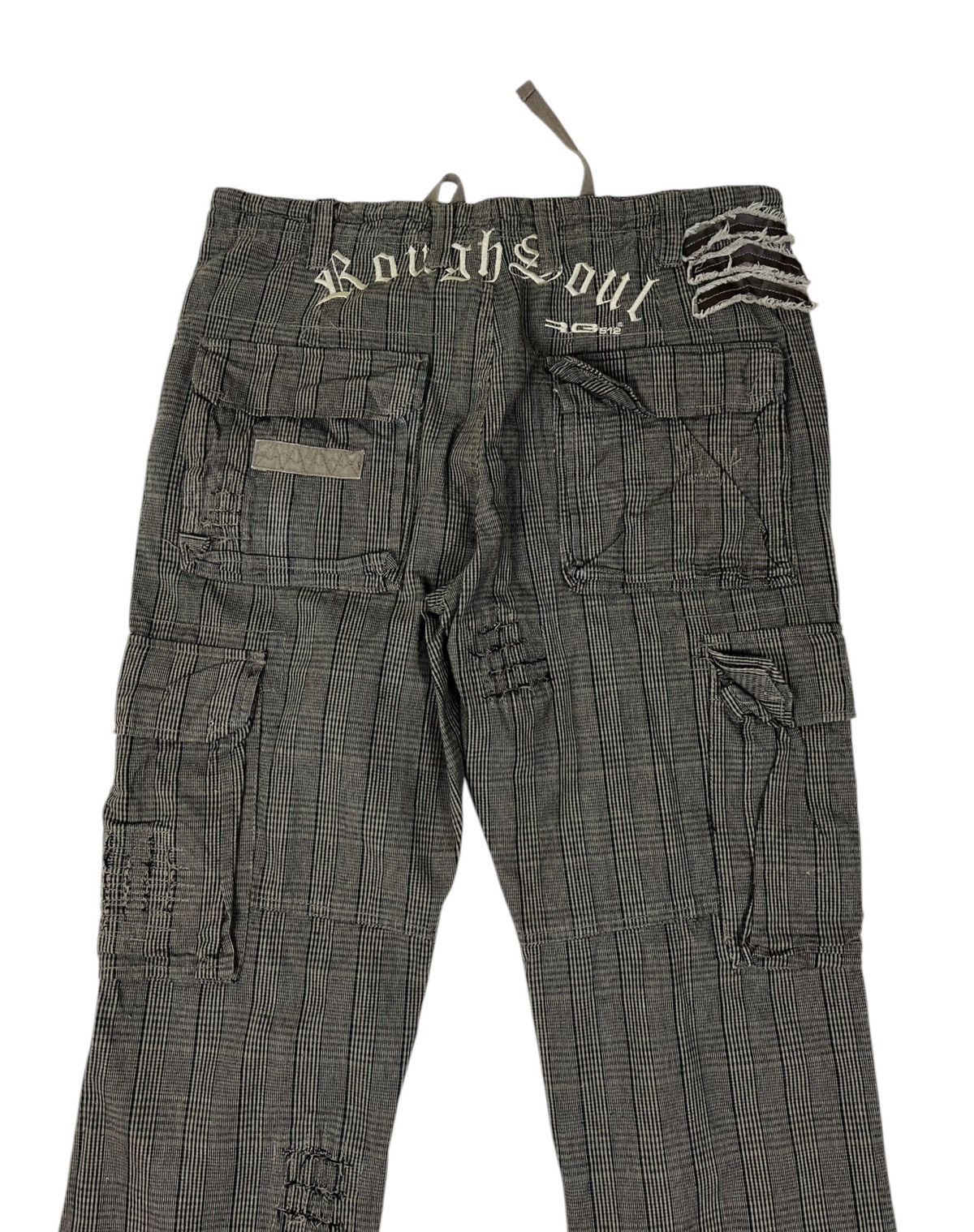 Japanese Brand Japanese Brand Rough Soul Cargo Distress Style Pants Size US 34 / EU 50 - 10 Thumbnail
