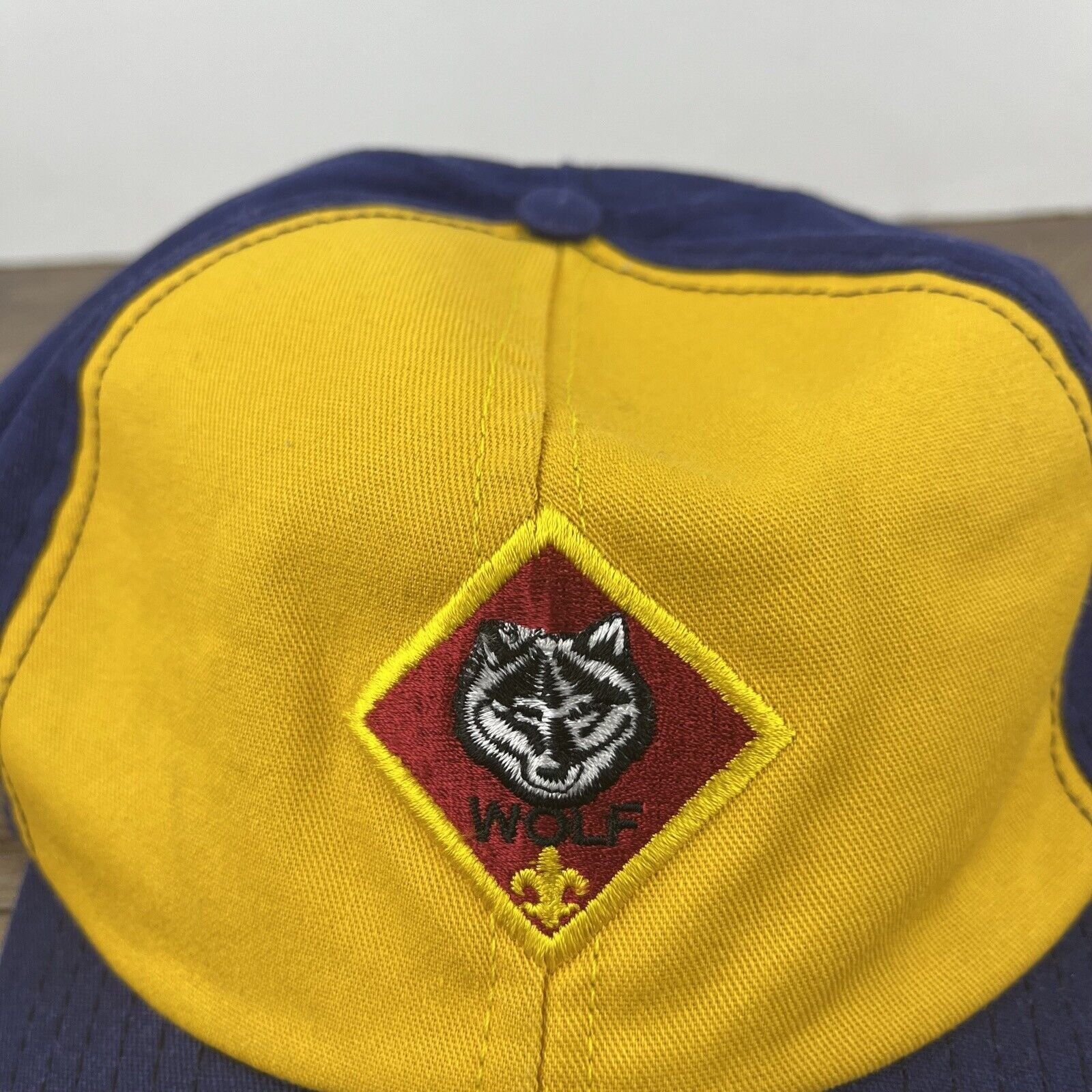 Other Wolf Hat Wolf Adjustable Hat Yellow Hat Adjustable Yellow Ad Size ONE SIZE - 7 Thumbnail