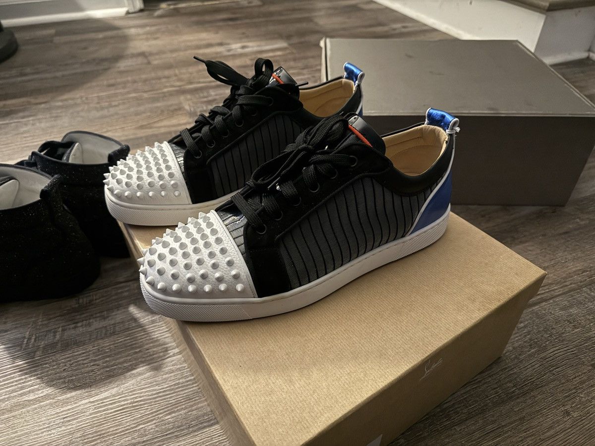 Christian Louboutin Christian Louboutin Red Bottoms🔥 Low Top Size US 11 / EU 44 - 2 Thumbnail