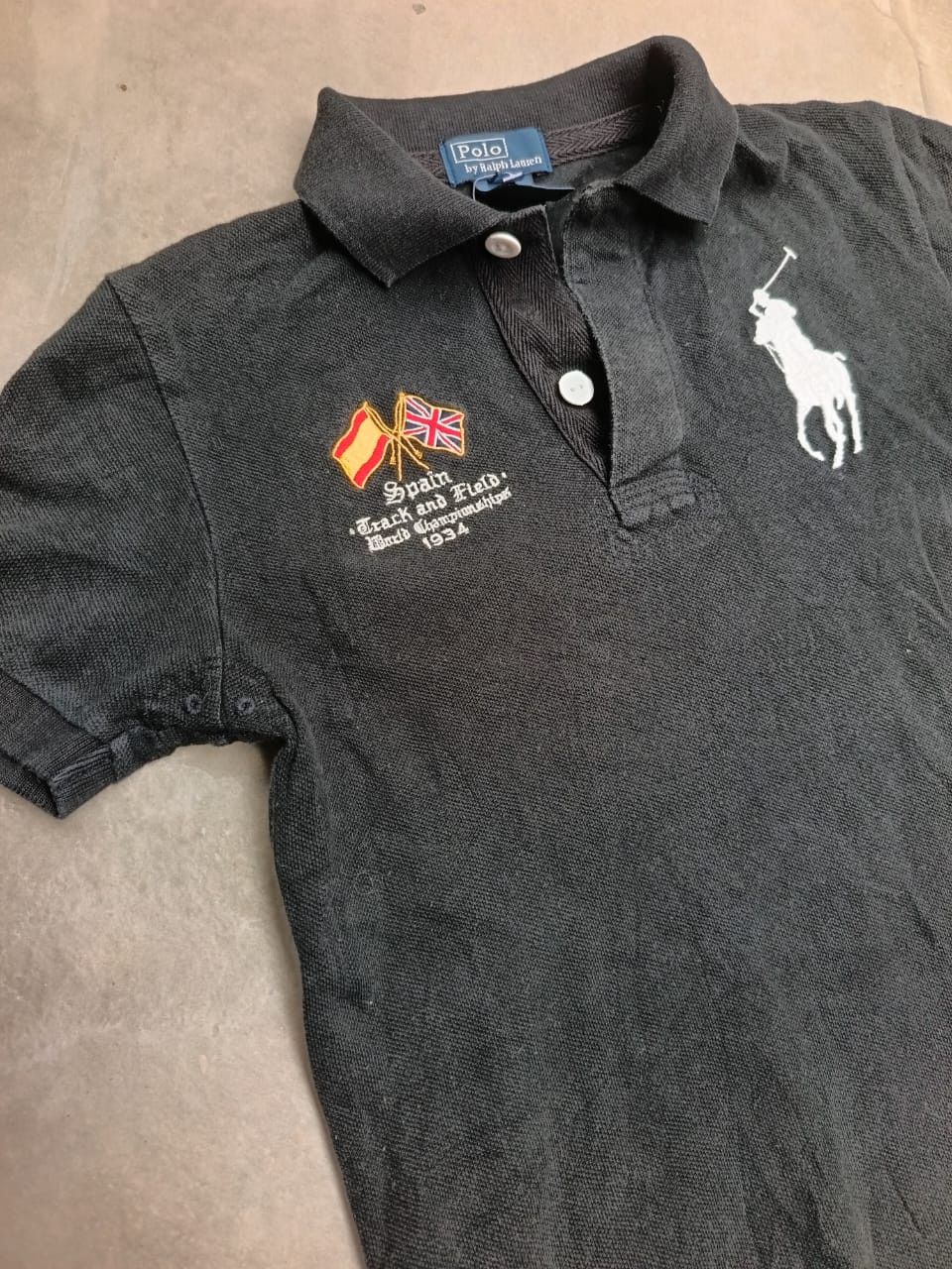 Polo Ralph Lauren × Vintage Vintage Spain polo rugby kids 7yrs shirt Size US XS / EU 42 / 0 - 3 Thumbnail