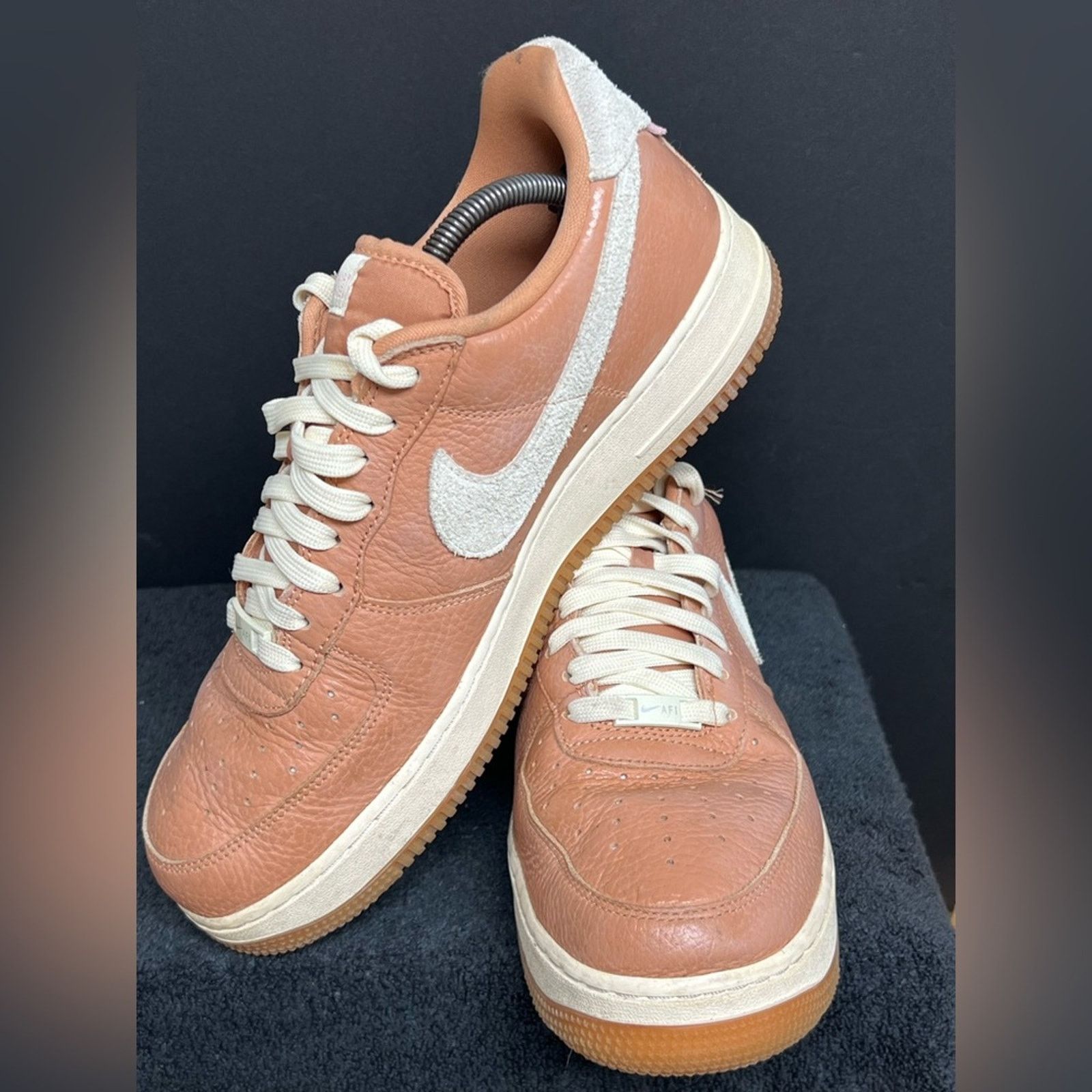 Nike Nike Air Force 1 '07 Craft SZ 10.5 Cognac Coconut Milk Clean Size US 10.5 / EU 43-44 - 3 Thumbnail