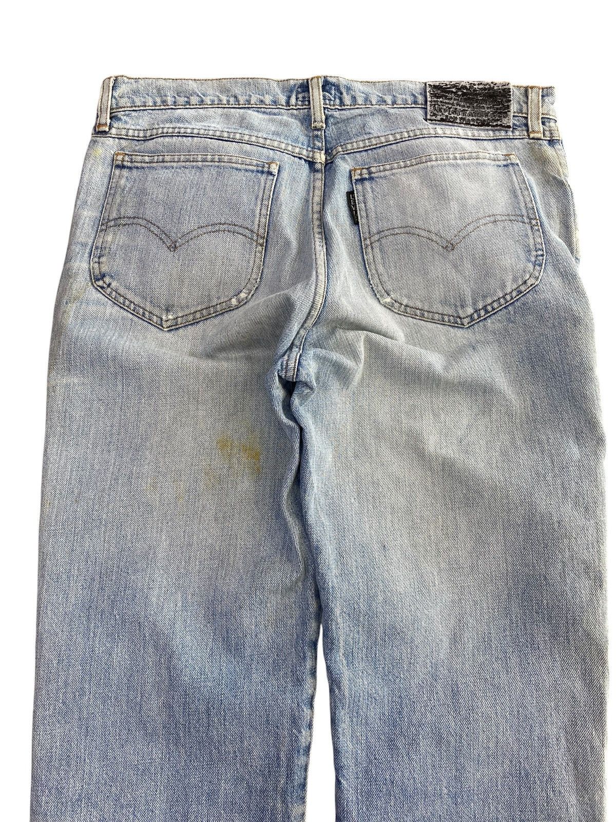 Levi's Levi’s Light Blue Wash Ripped Style Loose Jeans Size US 33 - 4 Thumbnail