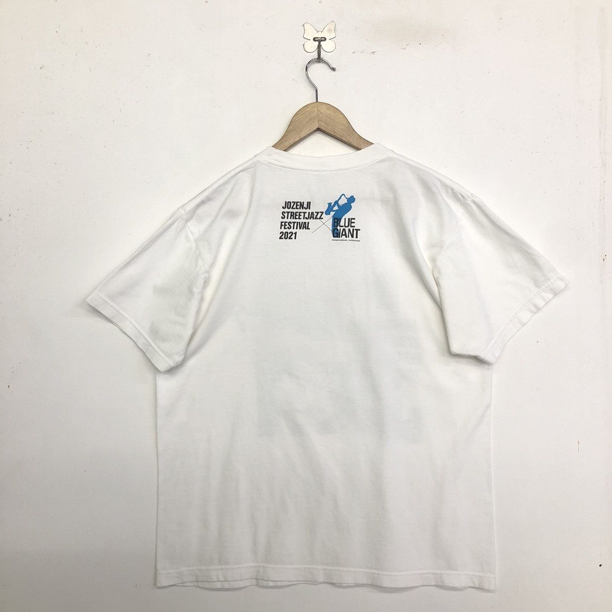 Anime BLUE GIANT ANIME X JOZENJI STREETJAZZ FESTIVAL 2021 TSHIRT Size US L / EU 52-54 / 3 - 6 Thumbnail