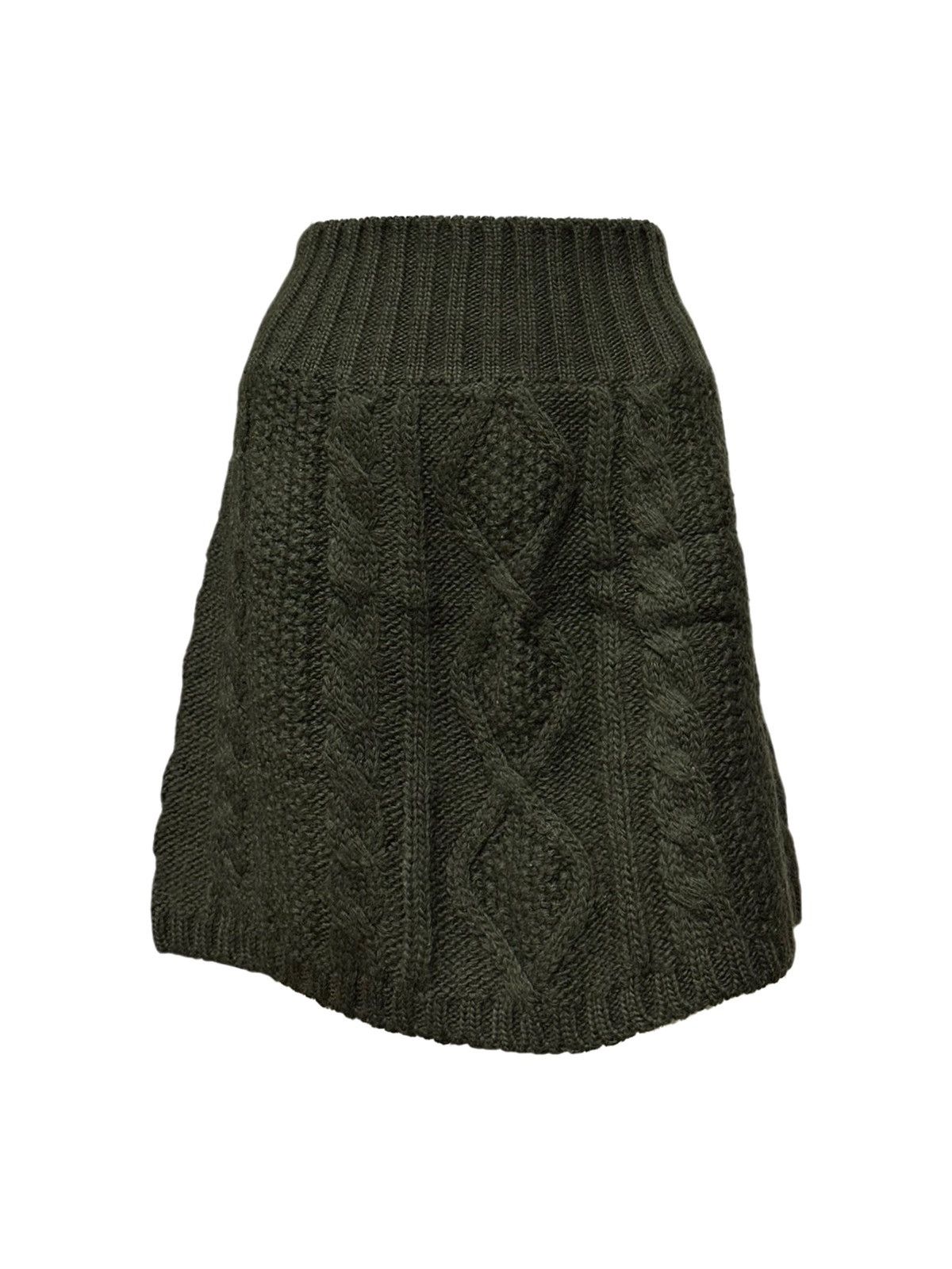 Undercover UNDERCOVER Fall Winter 1998 "Exchange" Knit Wrap Skirt Size 28" / US 6 / IT 42 - 1 Thumbnail
