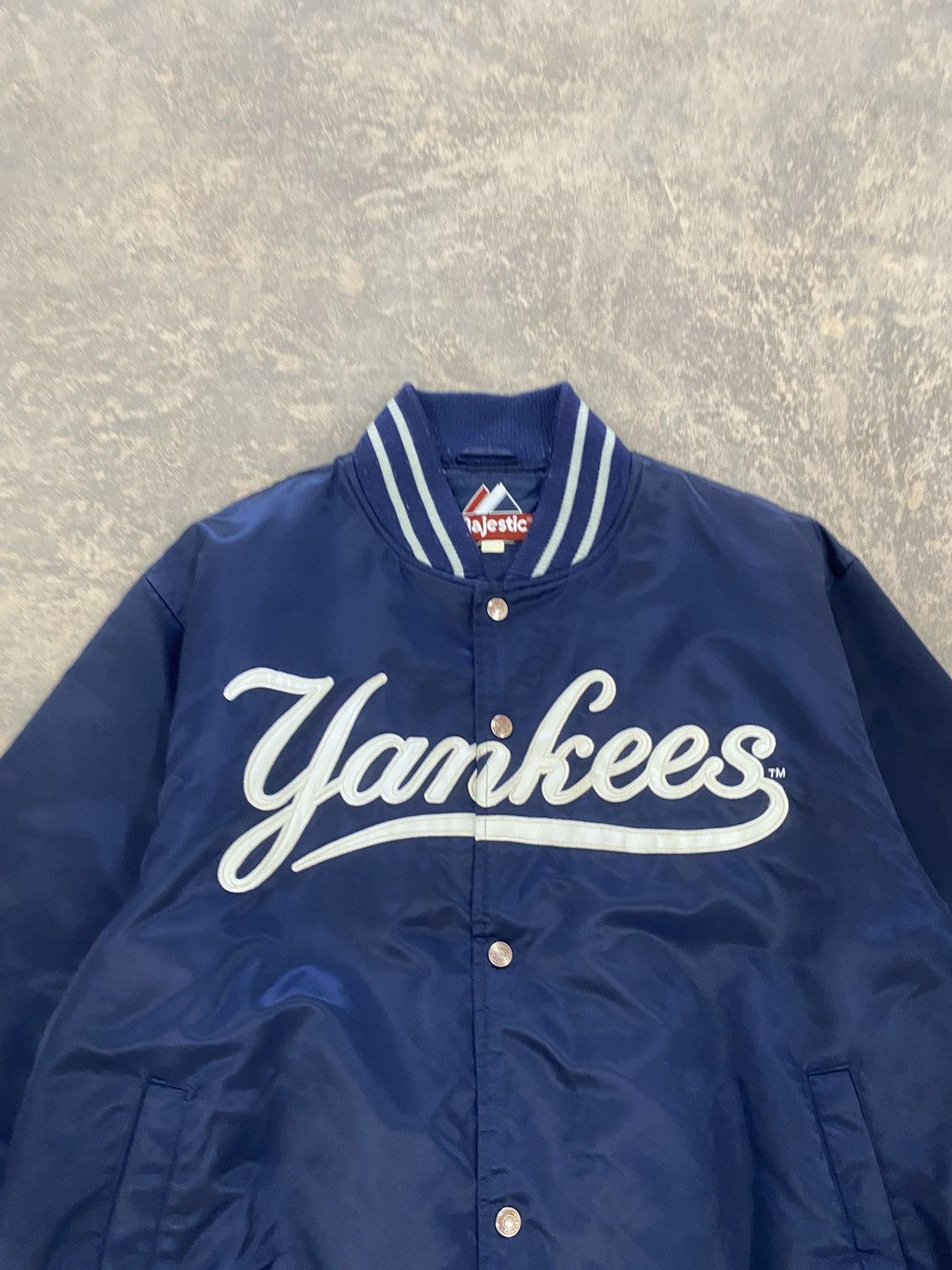Majestic Majestic Yankees Baseball Bomber Jacket 90s Mlb Size US XL / EU 56 / 4 - 6 Thumbnail