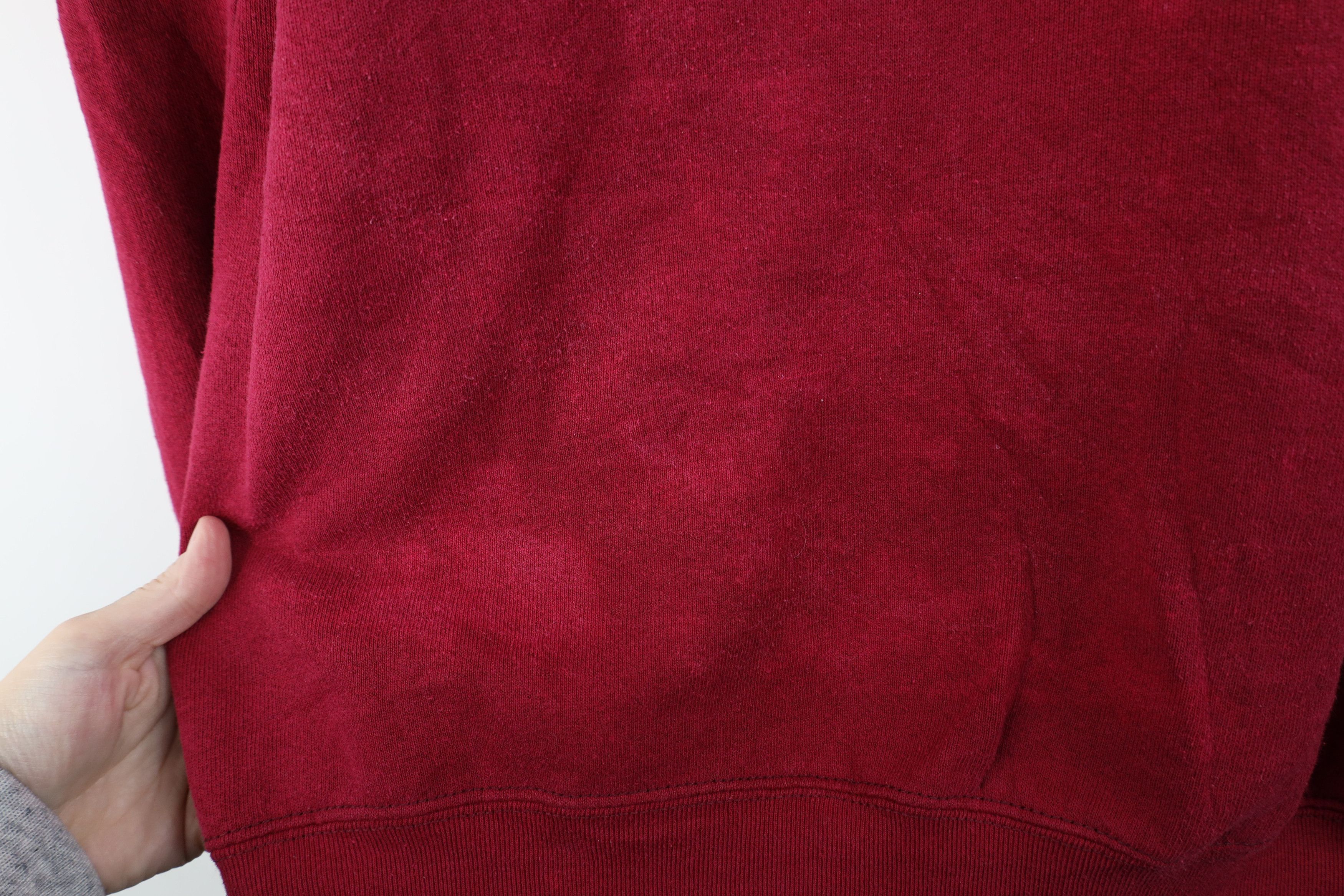 Vintage Vintage 90s Concordia Lutheran Crewneck Sweatshirt Red USA Size US XL / EU 56 / 4 - 6 Thumbnail