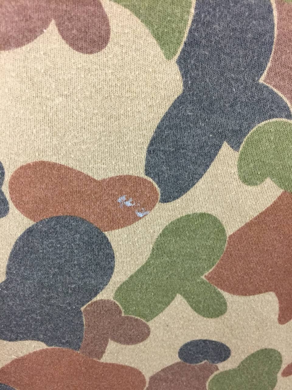 Vintage Vtg Australian Military DPCU Auscam Camouflage Tee Size US XL / EU 56 / 4 - 5 Thumbnail